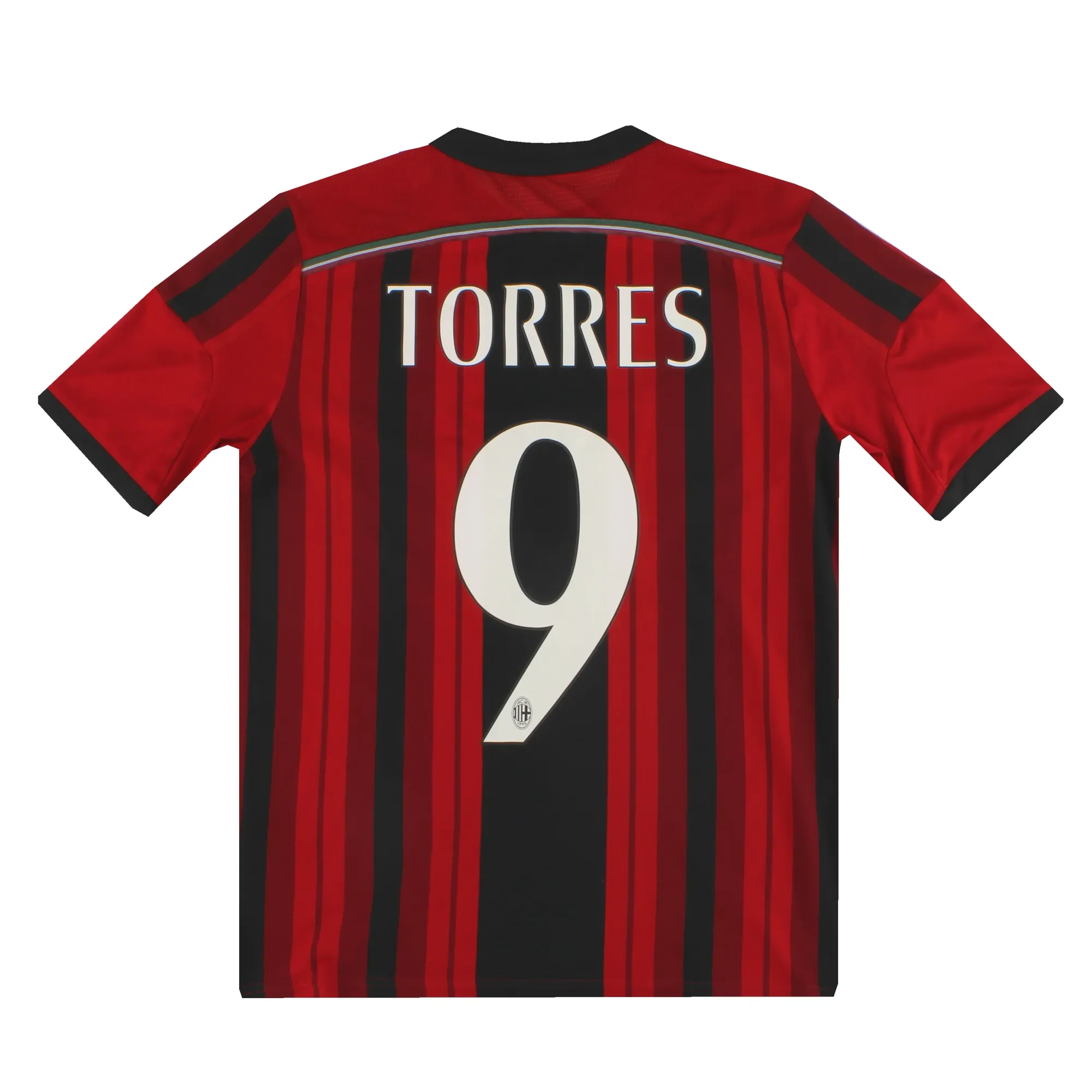 2014-15 AC Milan adidas Home Shirt Torres #9 XL.Boys - AC Milan / Excellent 