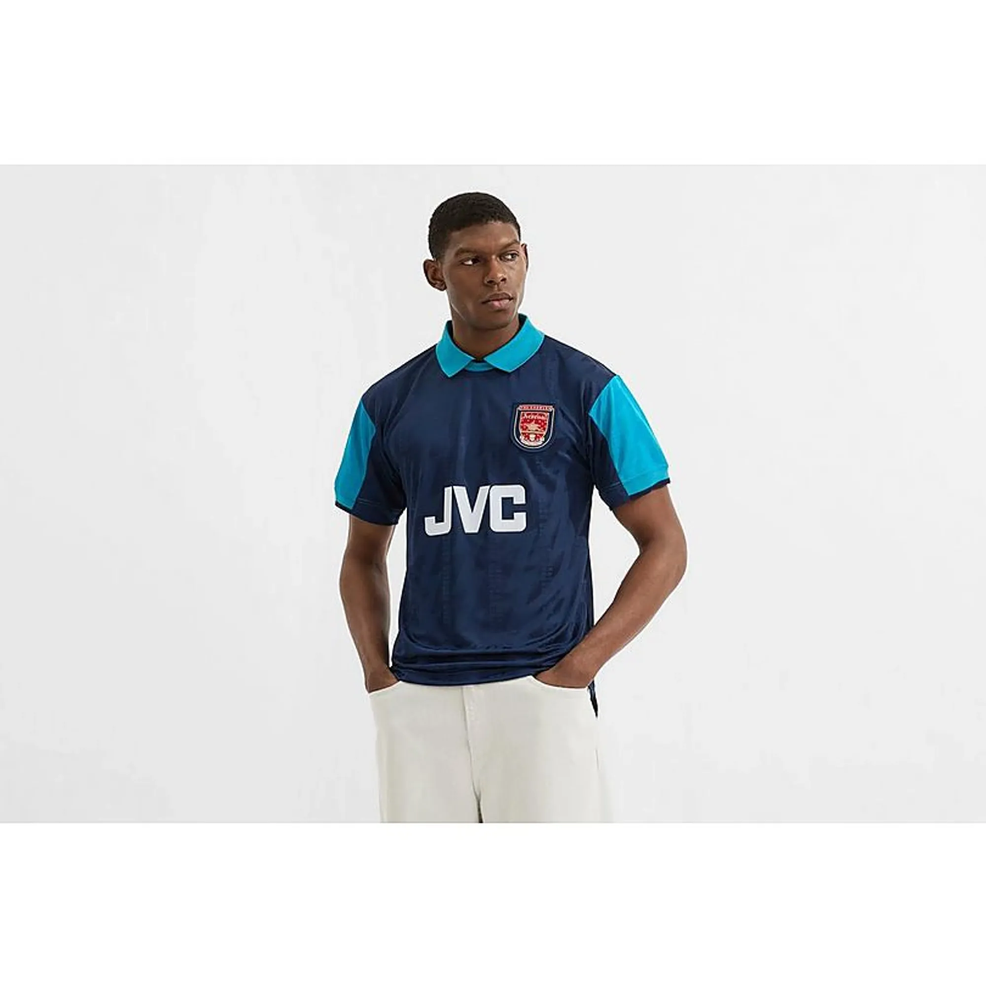Arsenal Classics Retro 1995 Away Shirt, Blue