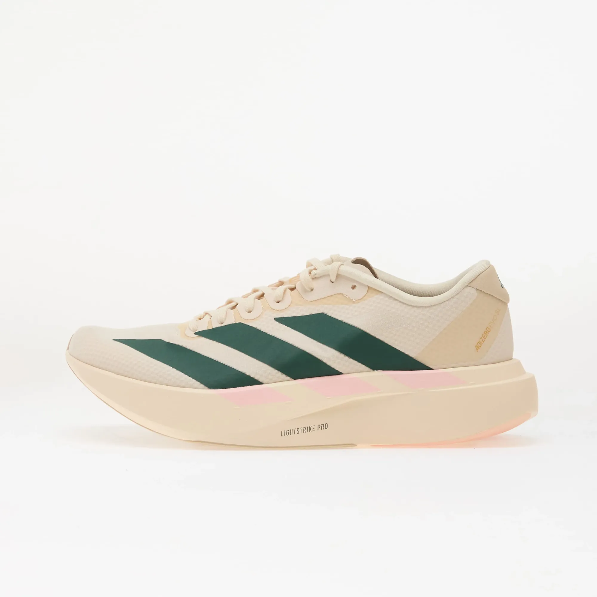 Sneakers Adidas Adizero Evo Sl Woven Lightstrikepro Running Wonder White/ Collegiate Green/ Clear Pink Eur 7
