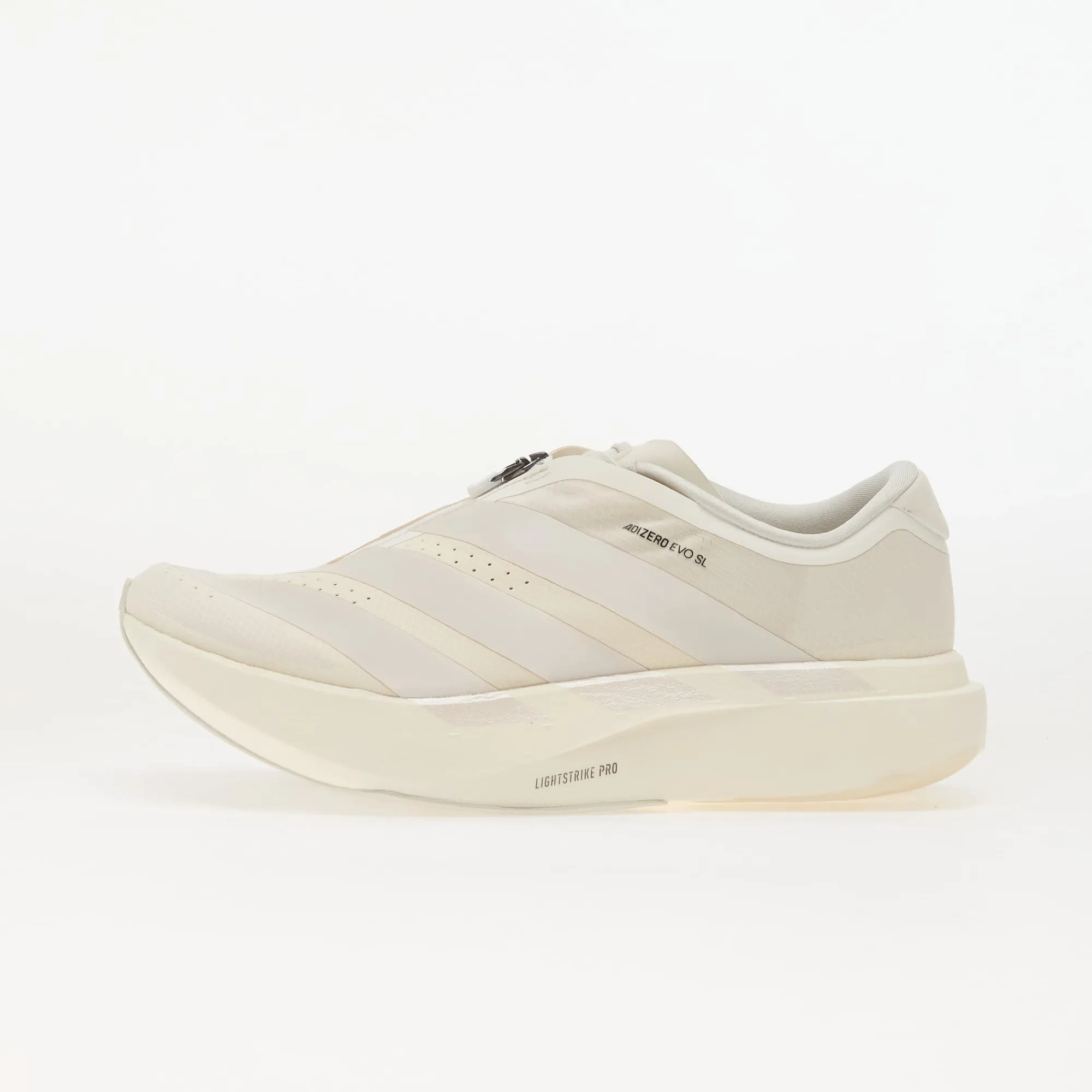 Sneakers Adidas Adizero Evo Sl Zip Lightstrikepro Running Core White/ Zero Met./ Orbit Grey Eur 41 1/3