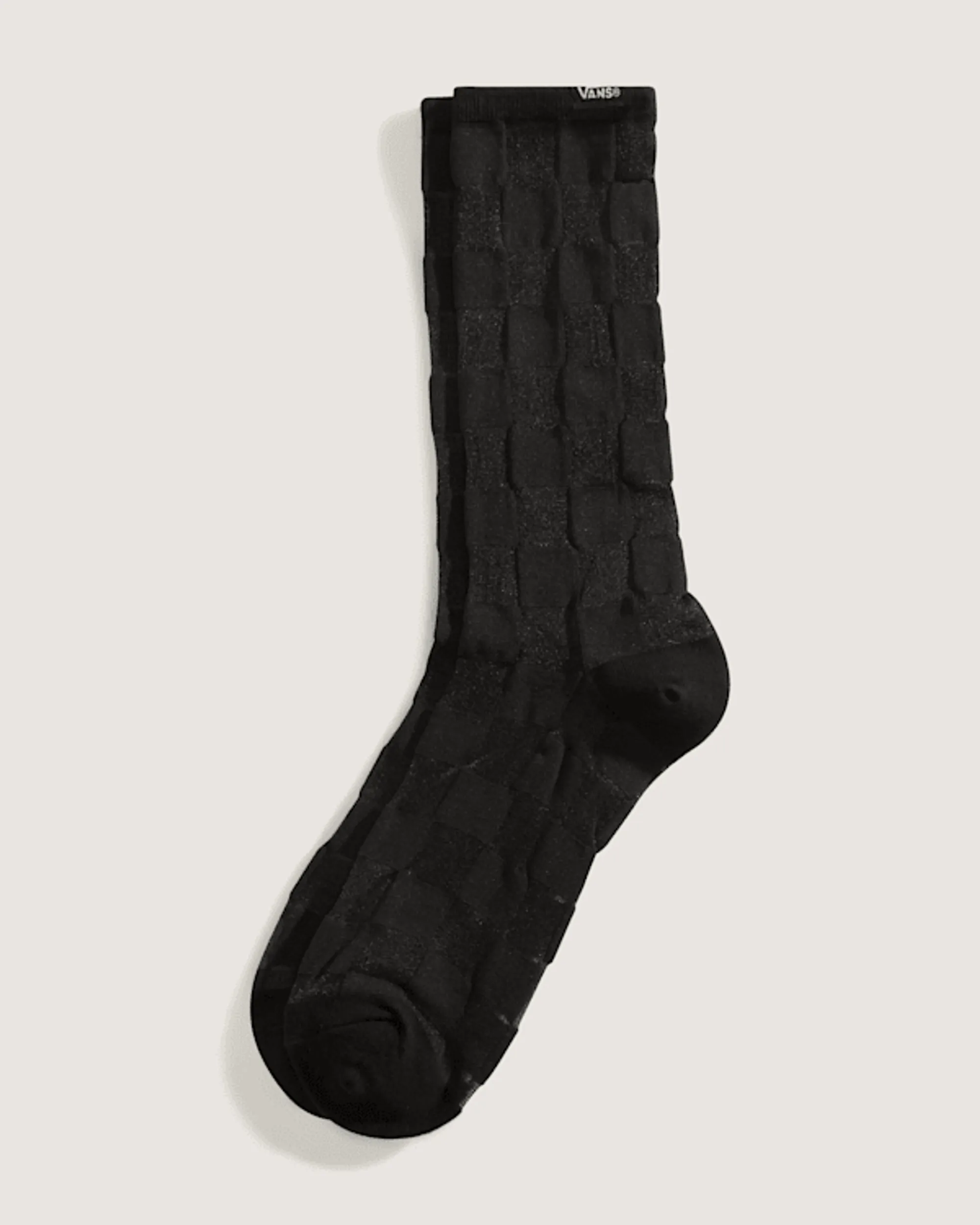 Vans - Hazy Sheer Crew Black/Black, Man, Black