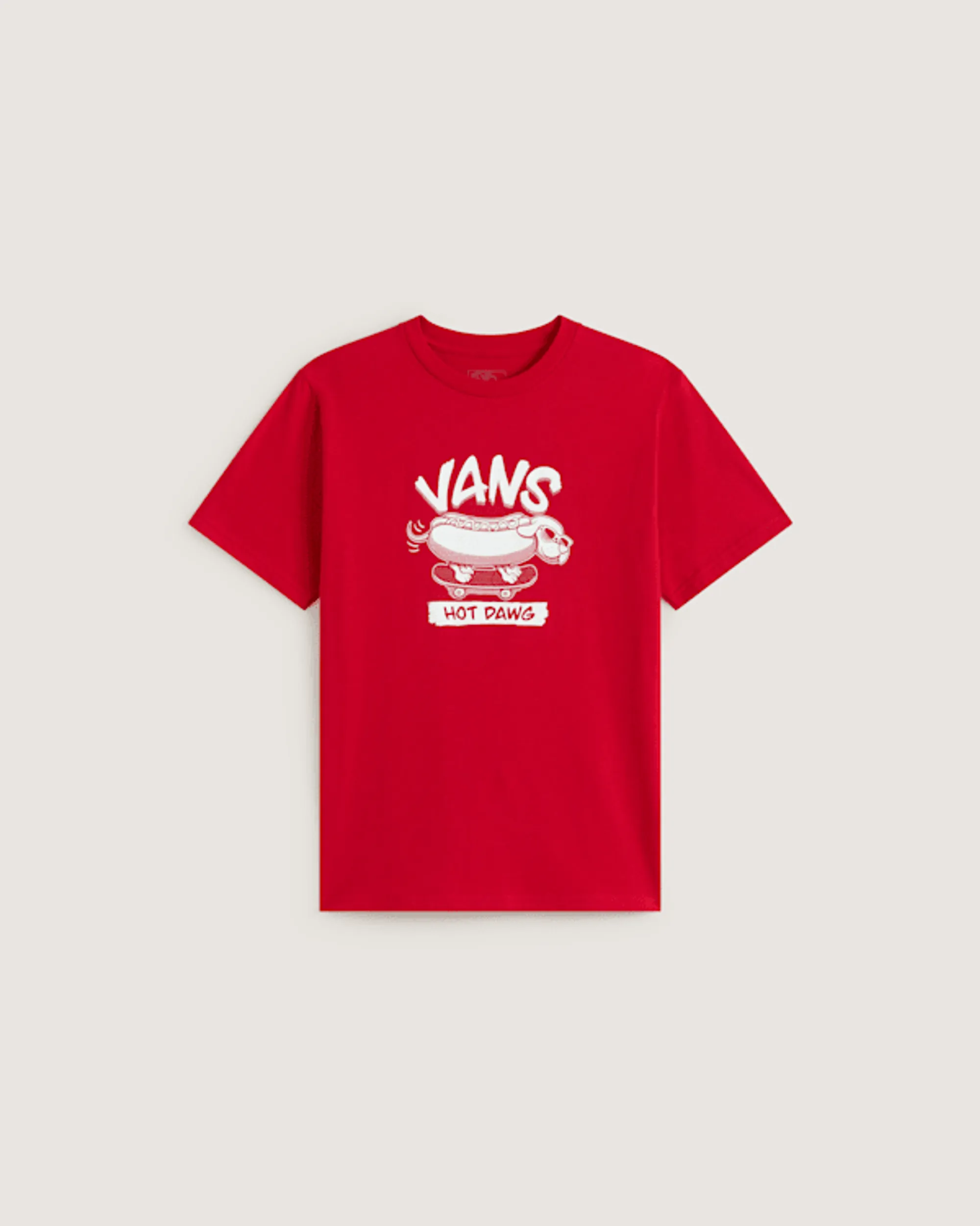 Vans - Kids Hot Dawg T-Shirt (8-14 Years), Red