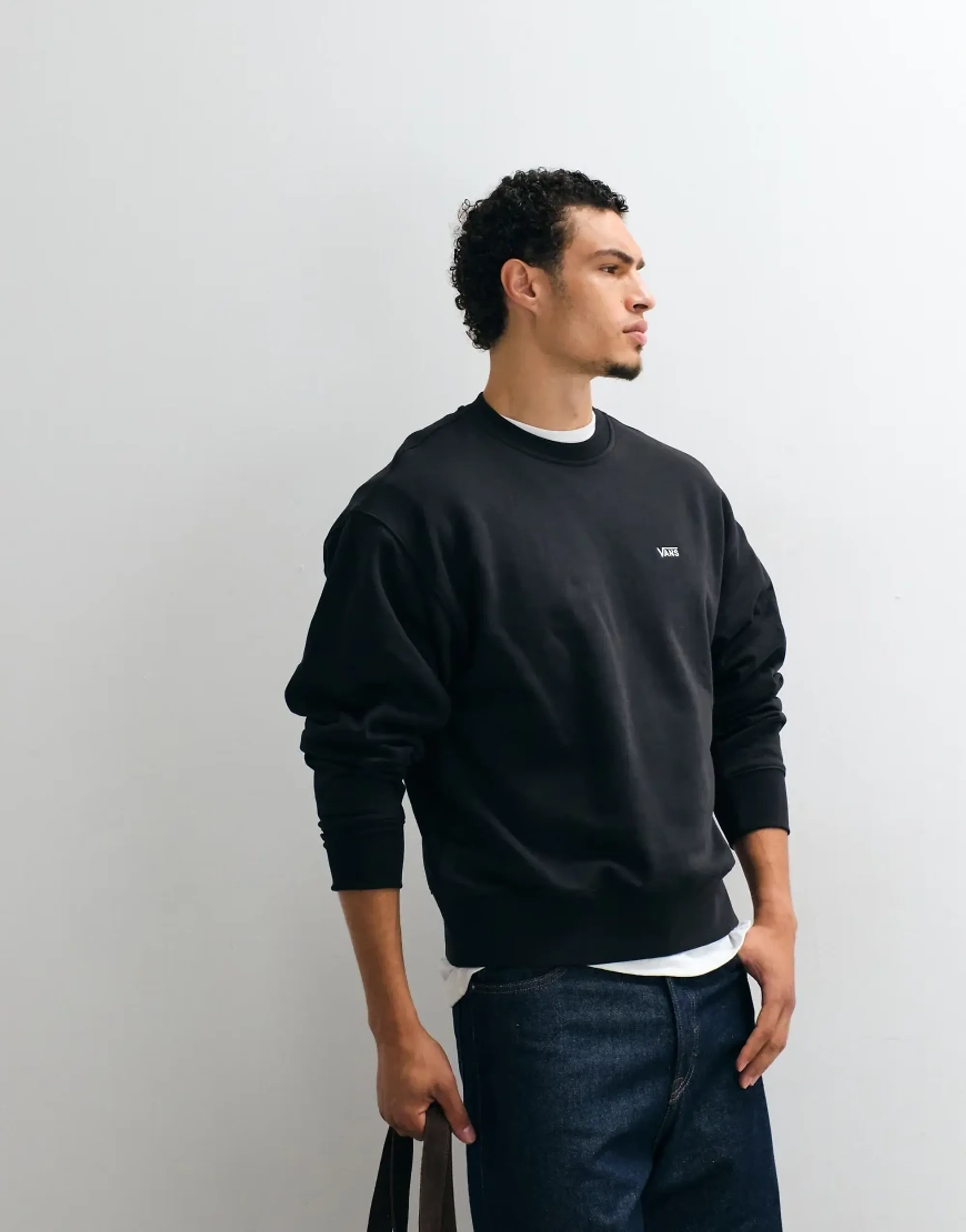 Vans - Drop V Crew Bb Black, Man, Black