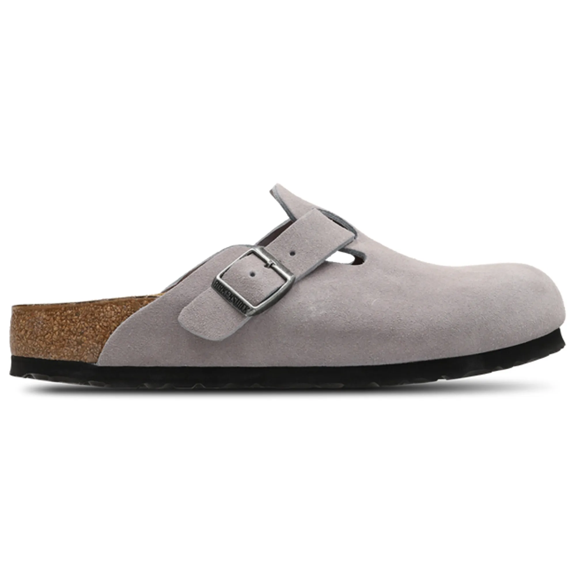 Birkenstock Suede|Boston Women Flip-Flops and Sandals - Purple