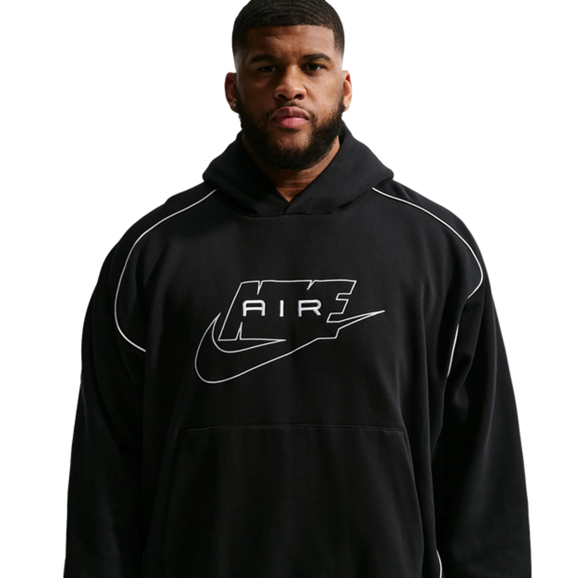 Nike fleece Men Hoodies - Black