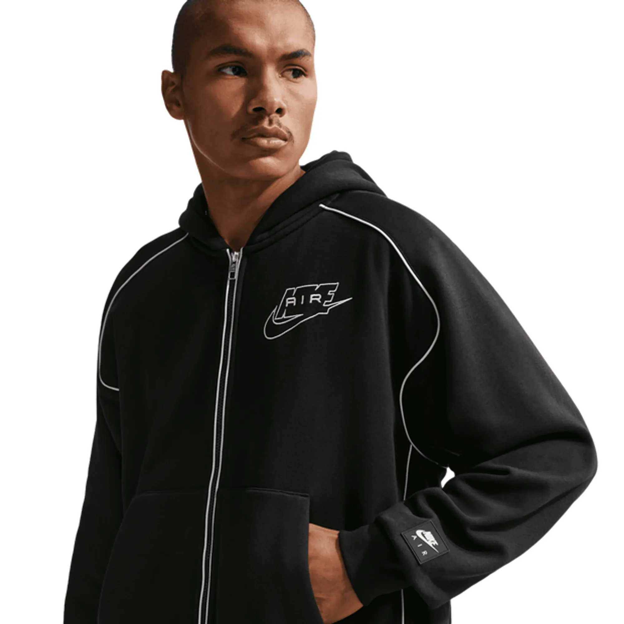 Nike fleece Men Hoodies - Black