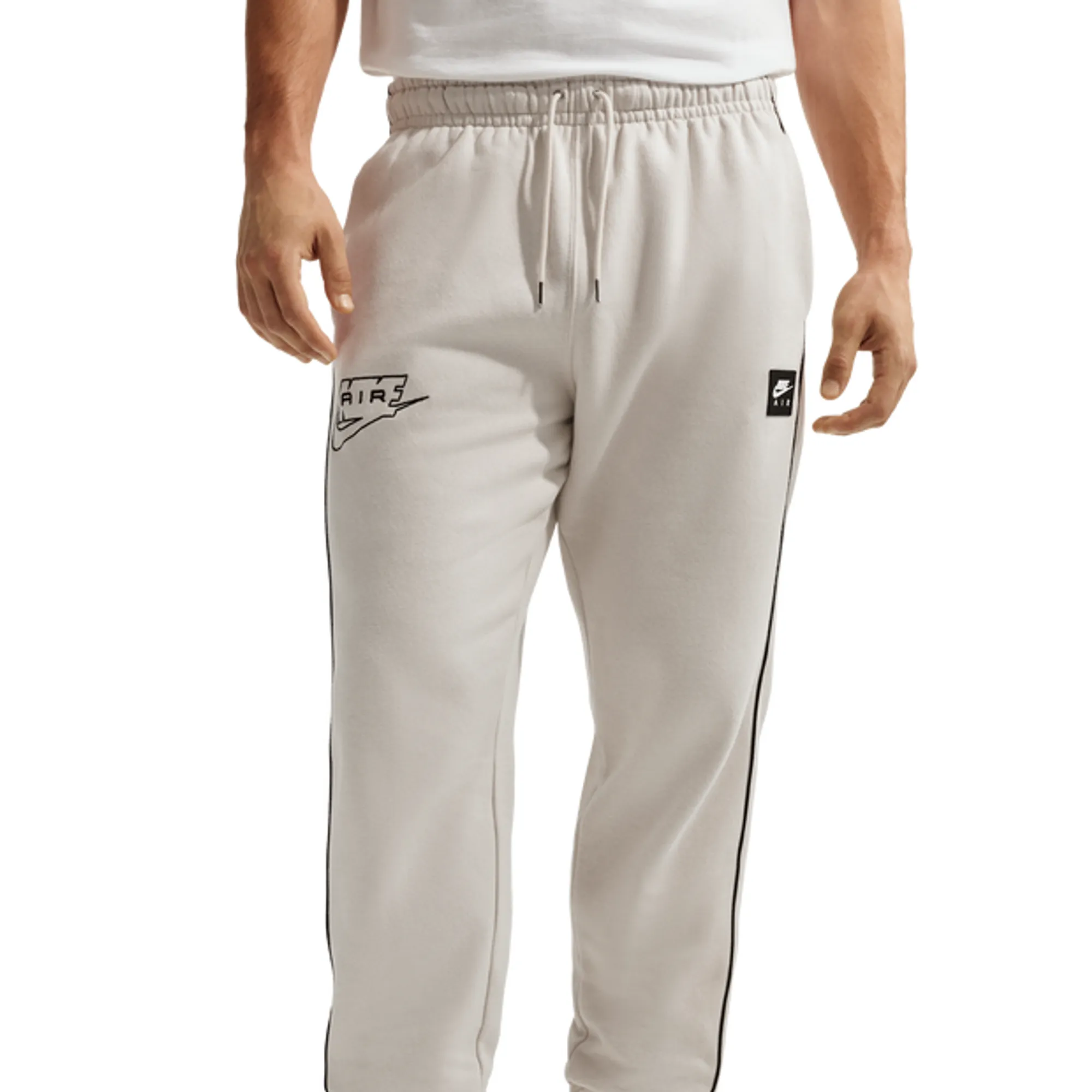 Nike fleece Men Pants - White