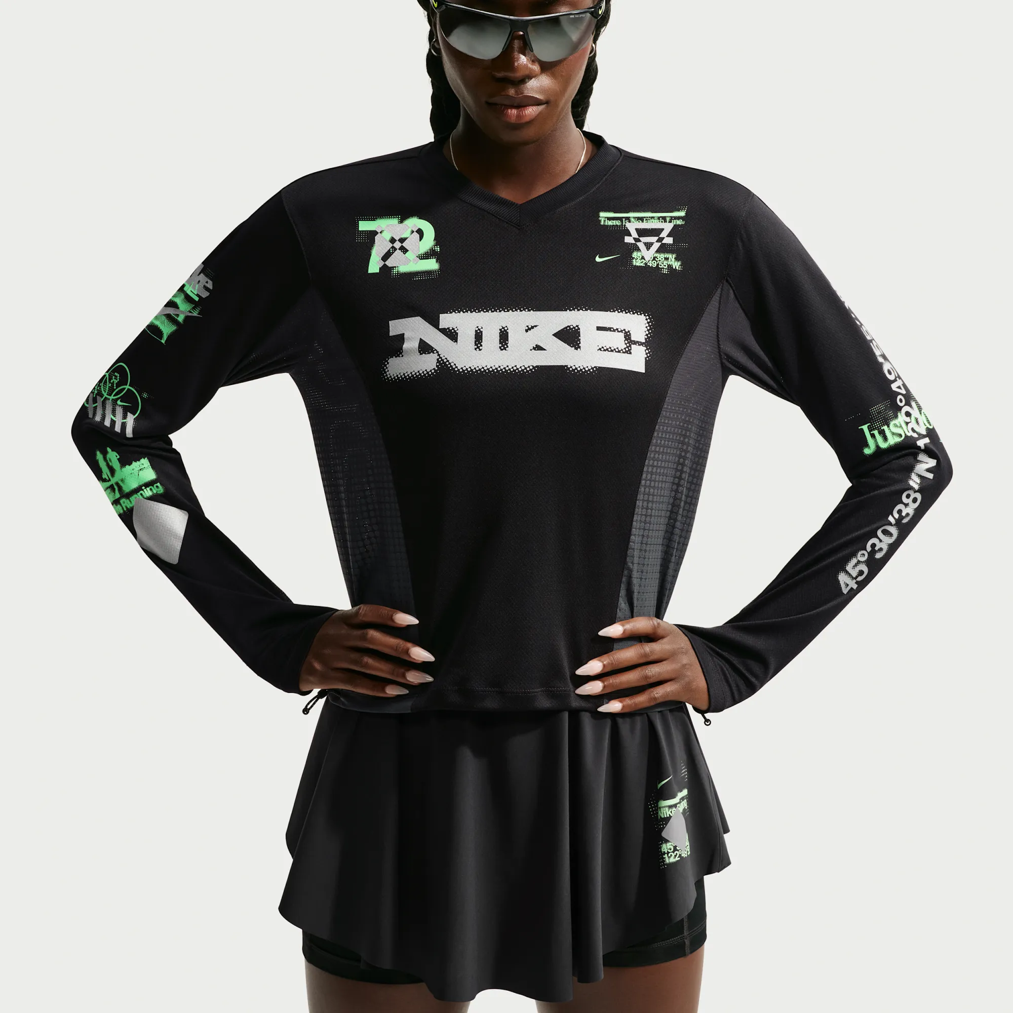 Nike Swift Women's Long-Sleeve Running Top - Black