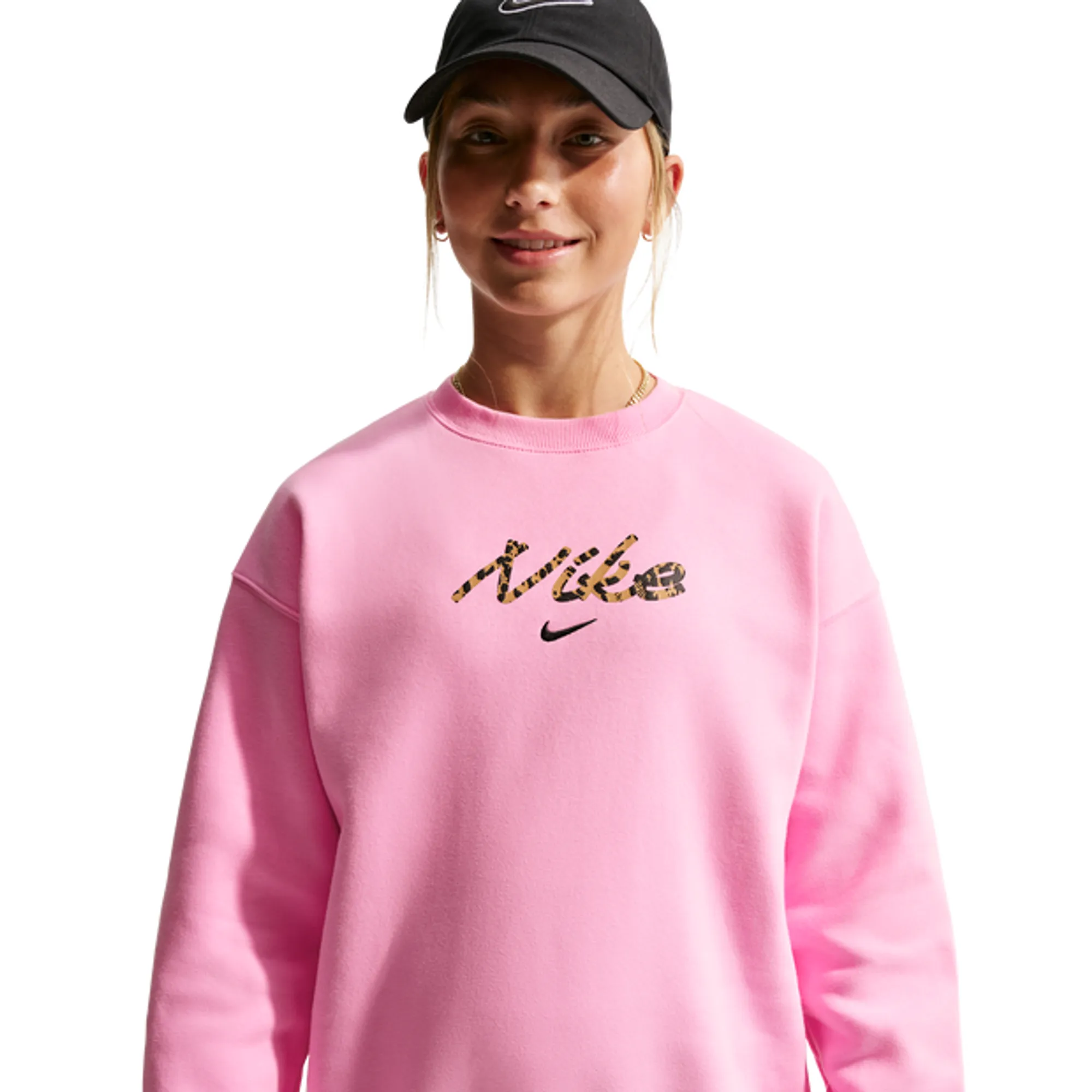 Nike Sportswear|fleece Kid's Sweatshirts - Pink