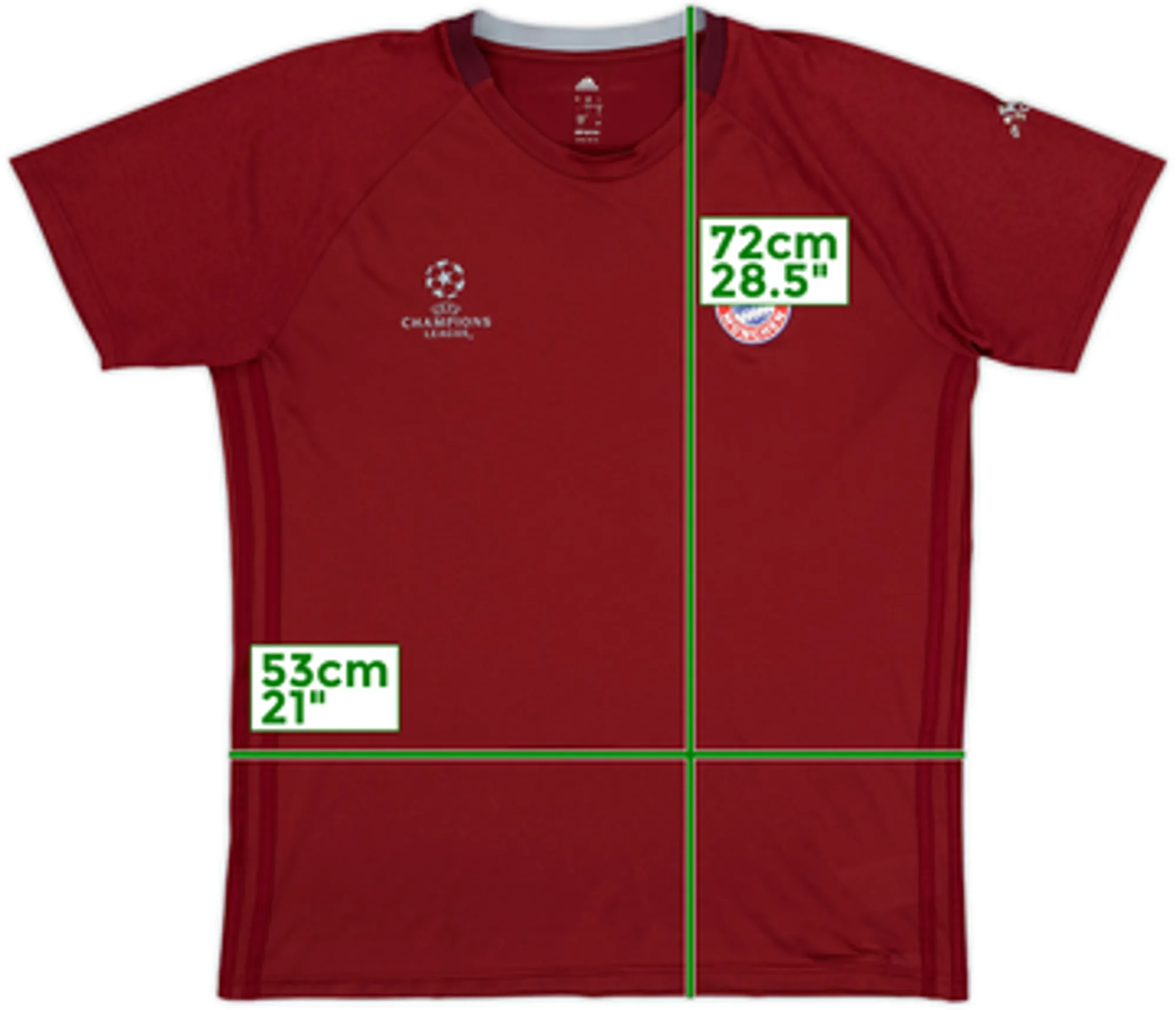 2016-17 Bayern Munich CL adidas Training Shirt - 5/10 - (L)