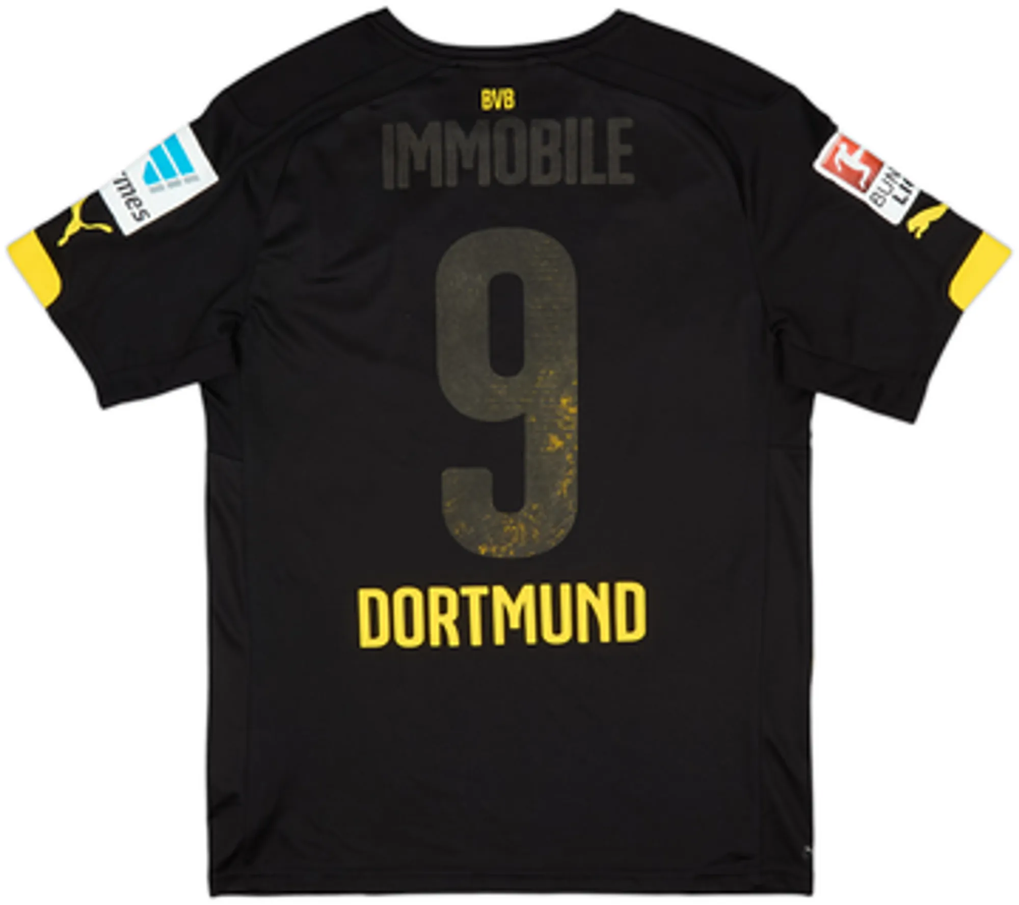 2014-16 Borussia Dortmund Away Shirt Immobile #9 - 4/10 - (S)