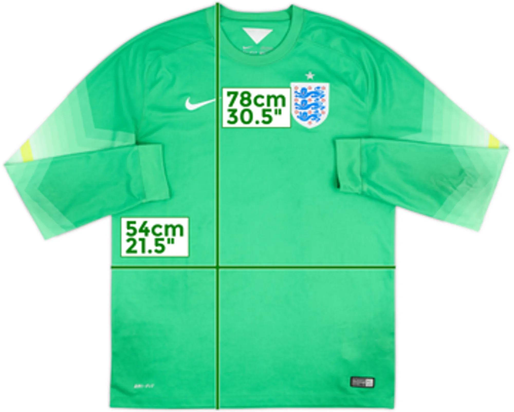 2014-15 England GK Shirt - 5/10 - (L)