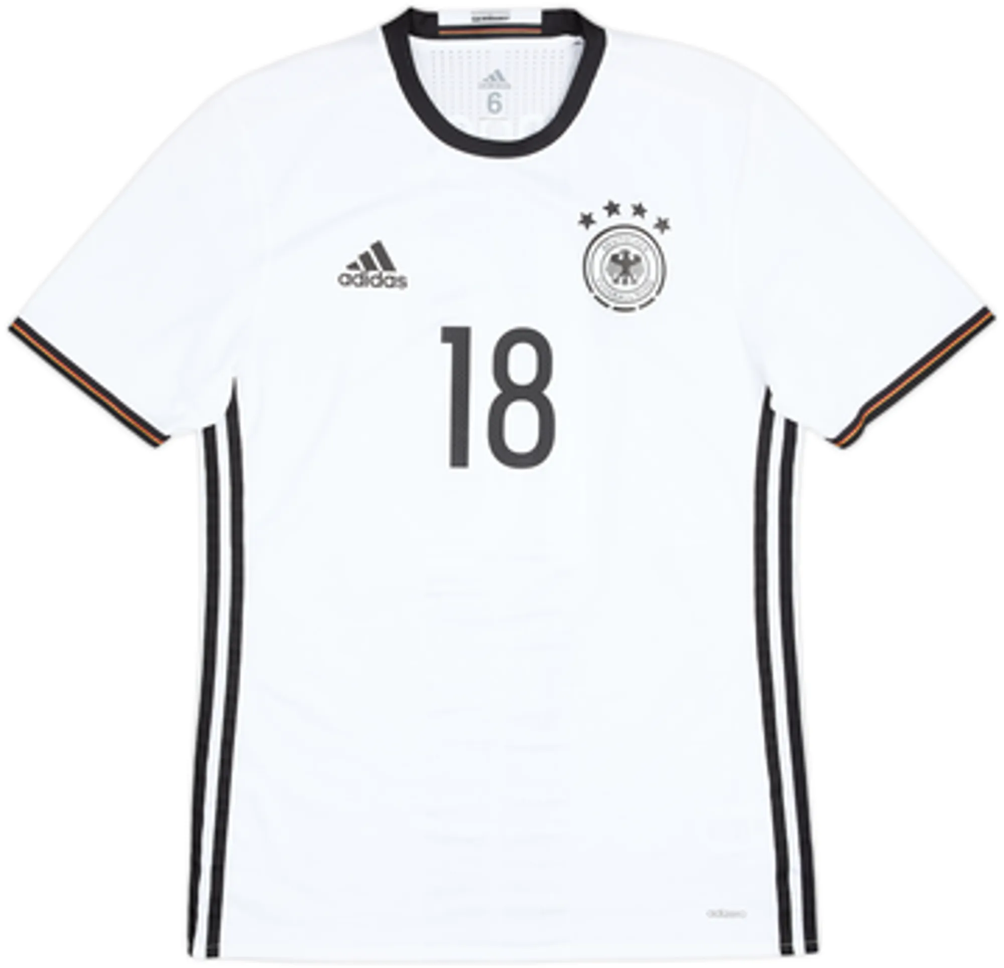 2015-16 Germany Player Issue Home Shirt Kroos #18 - 9/10 - (M)