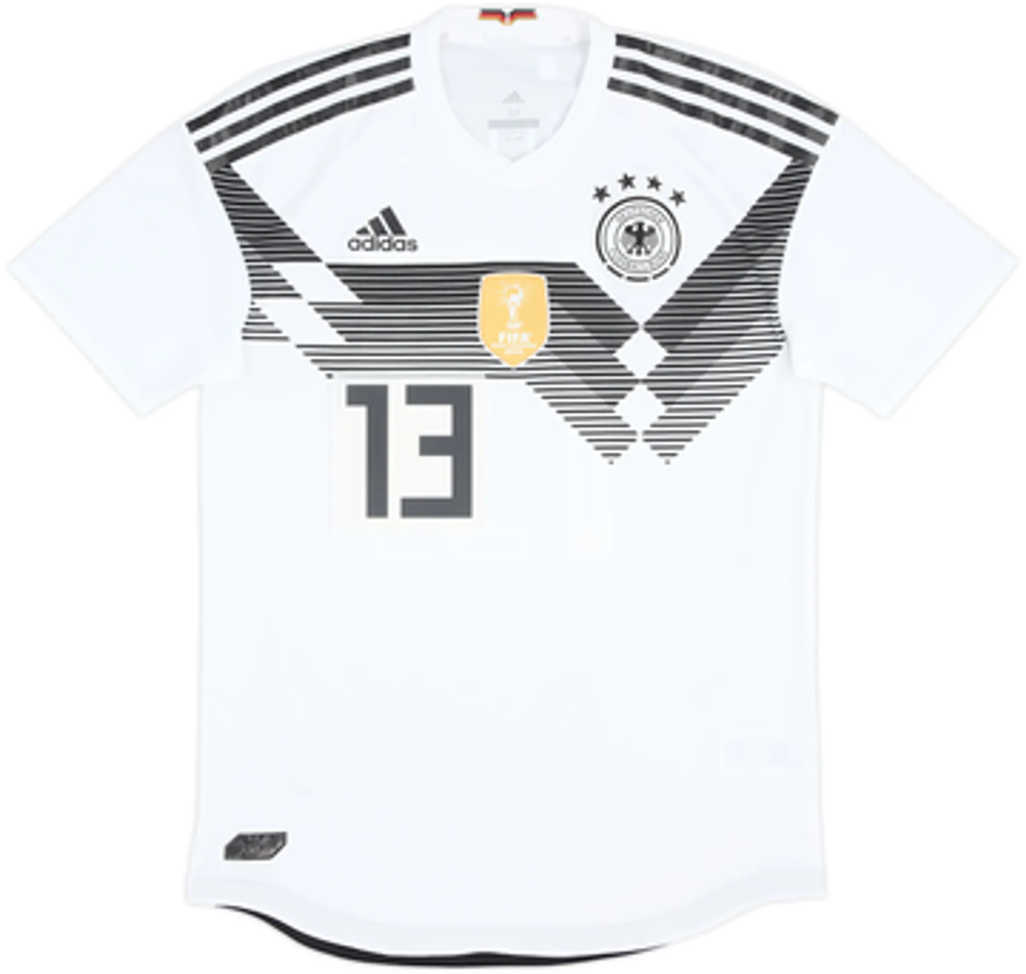 2018-19 Germany Authentic Home Shirt Muller #13 - 10/10 - (M)