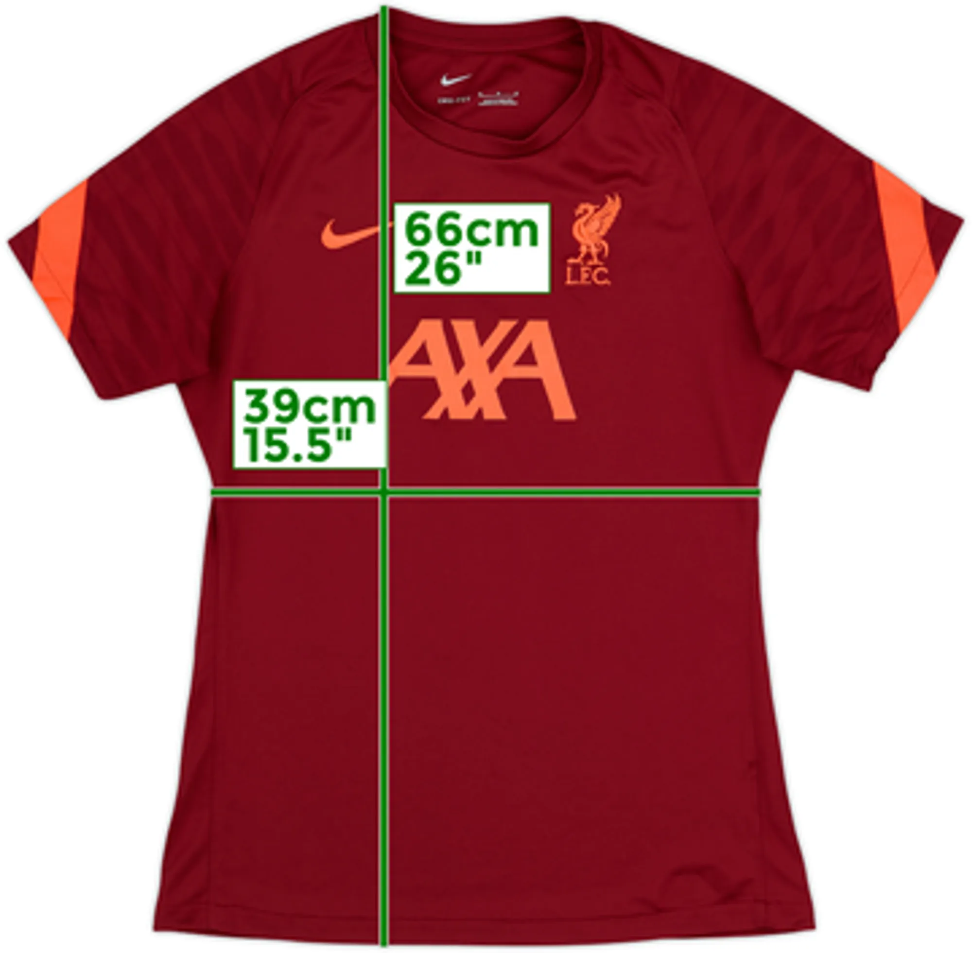 2021-22 Liverpool Nike Training Shirt - 10/10 - (Women's M)