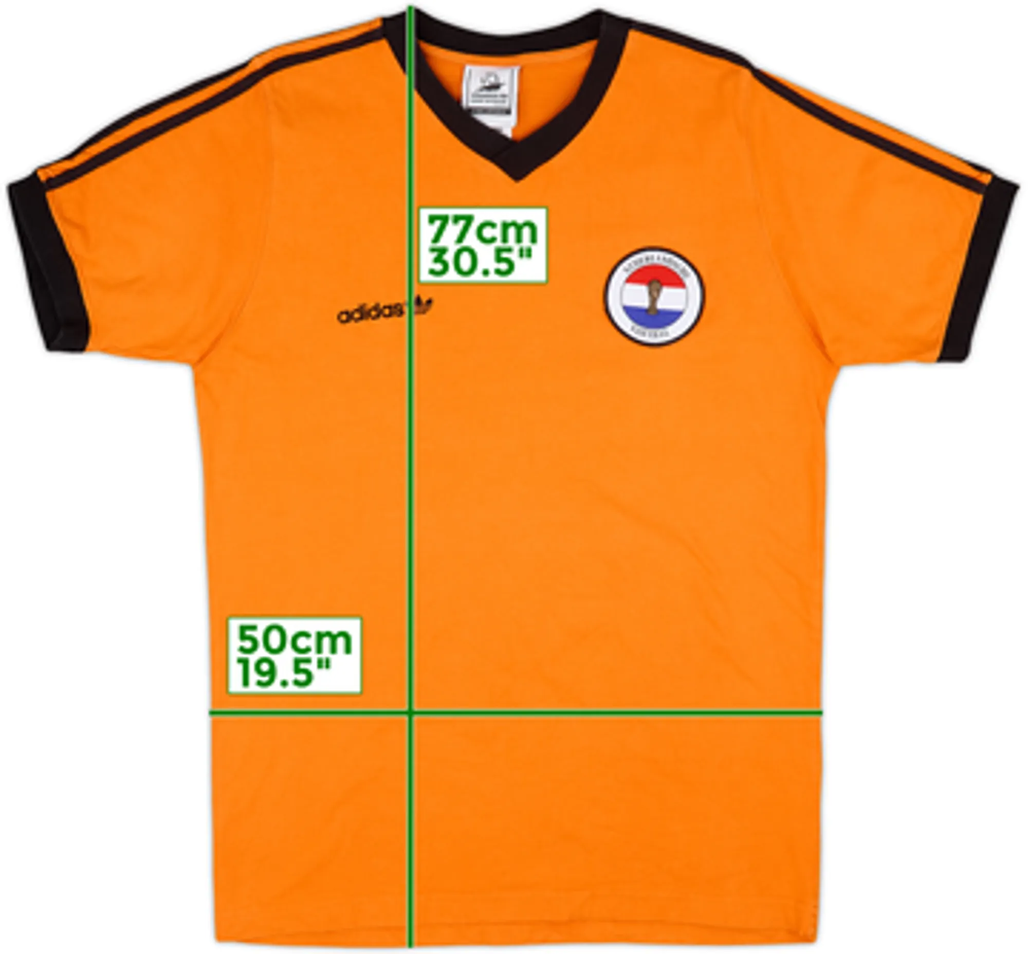 1998 Netherlands adidas World Cup Tee - 10/10 - (L)