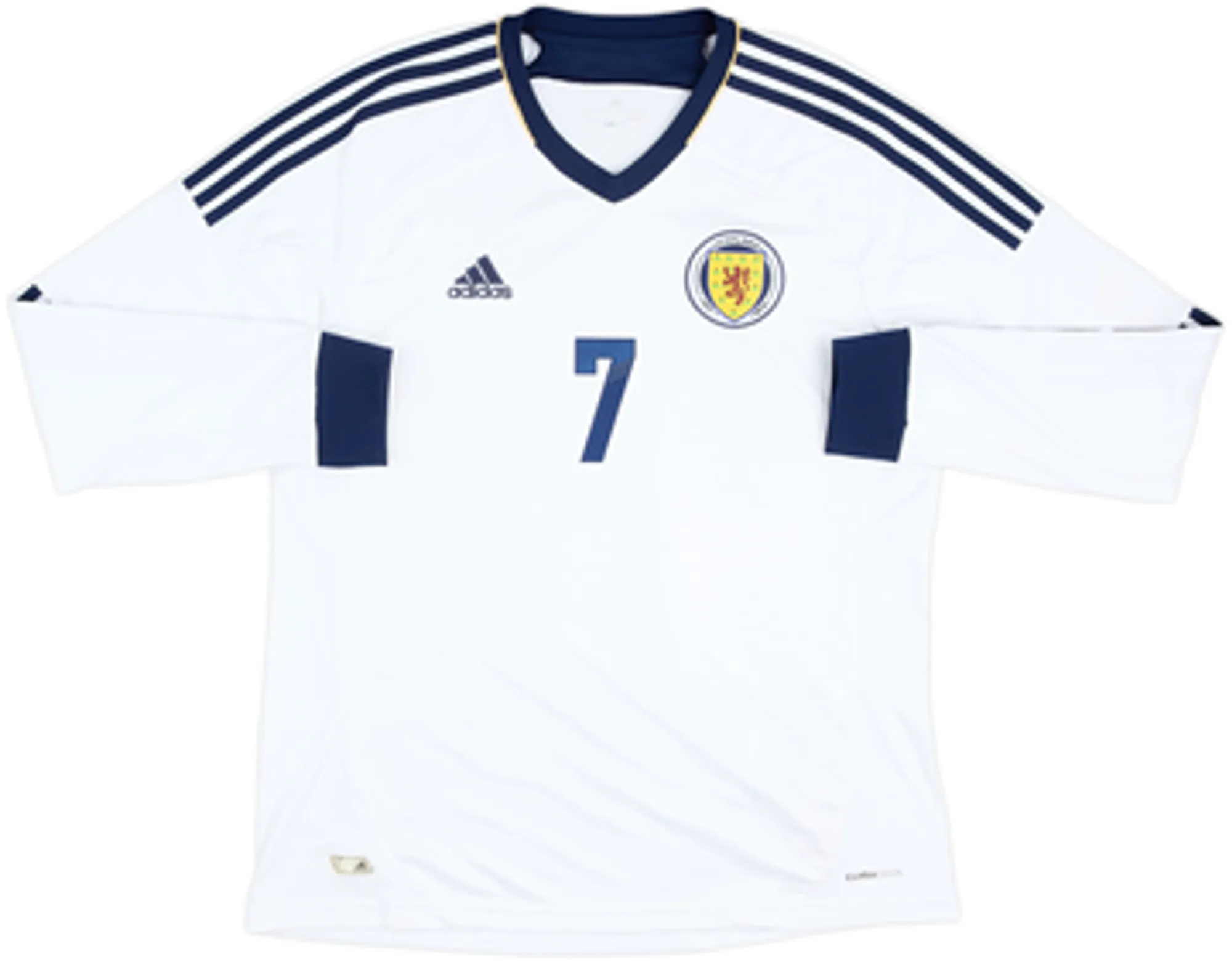 2012-14 Scotland Away L/S Shirt Fletcher #7 - 9/10 - (L)