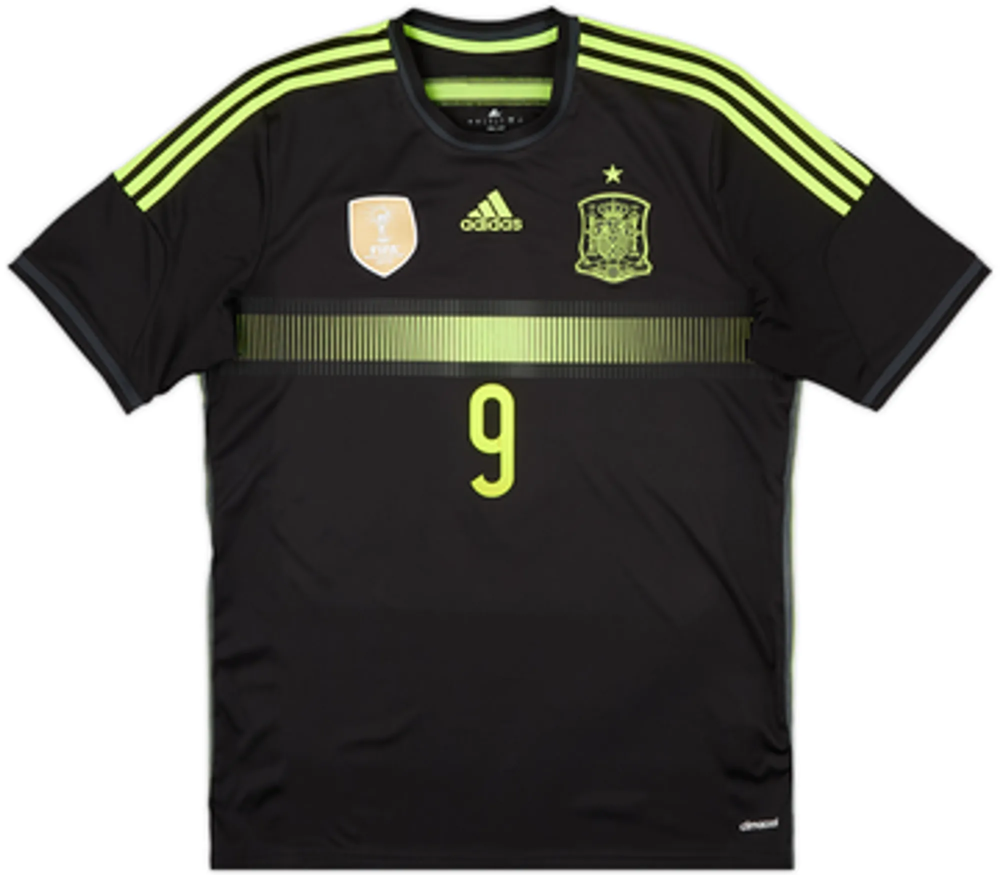 2013-15 Spain Away Shirt Torres #9EM