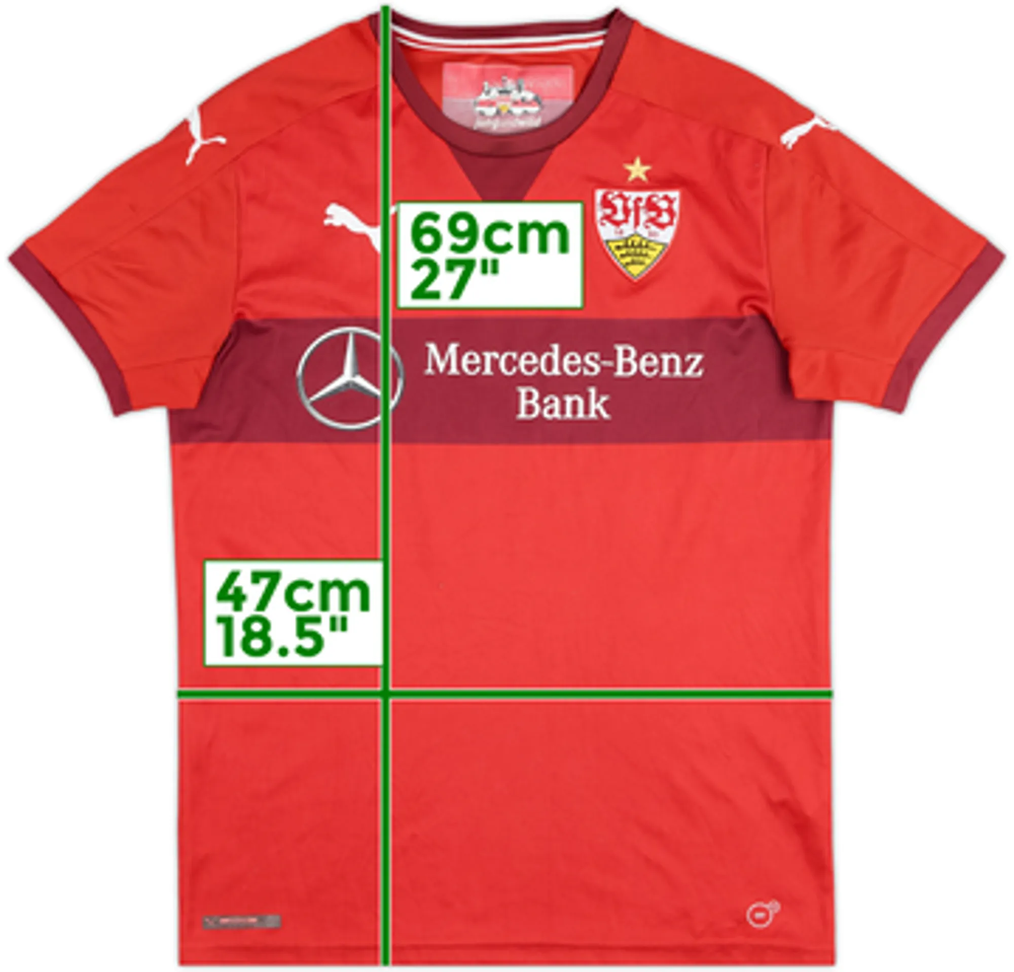 2015-16 Stuttgart Away Shirt - 6/10 - (M)