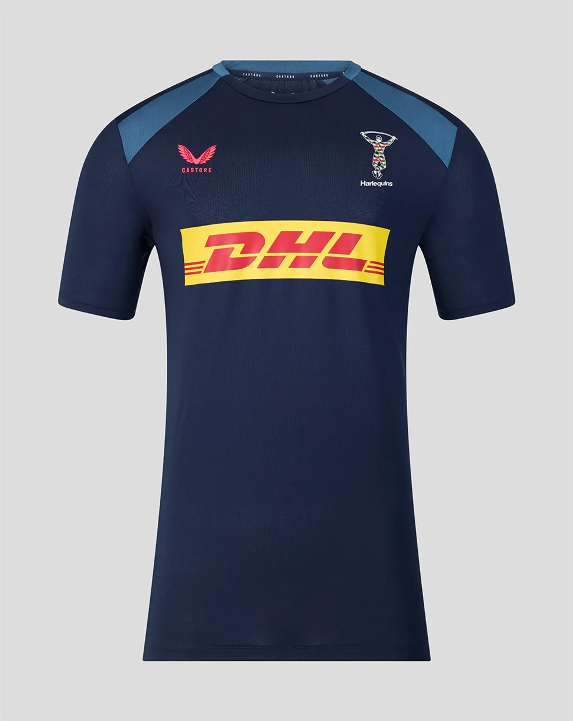 Castore Harlequins Men's 2026/27 Training Short Sleeve T-shirt