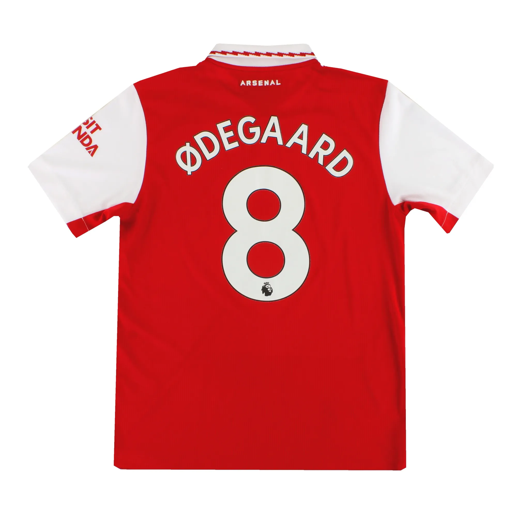2022-23 Arsenal adidas Authentic Home Shirt Odegaard #8 *Mint* M - Arsenal / Mint 