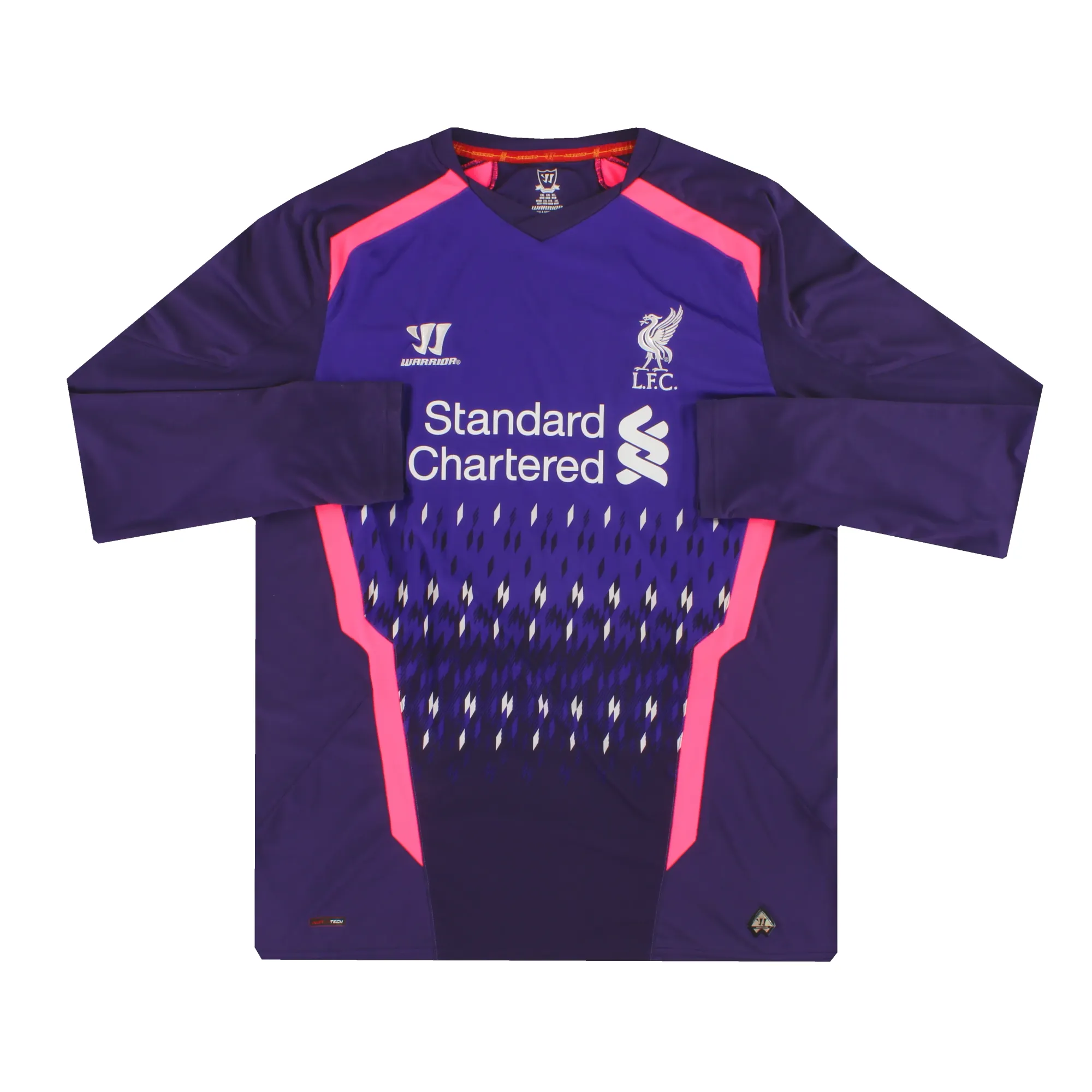 2013-14 Liverpool Warrior Goalkeeper Shirt L/S XXL - Liverpool / Excellent 