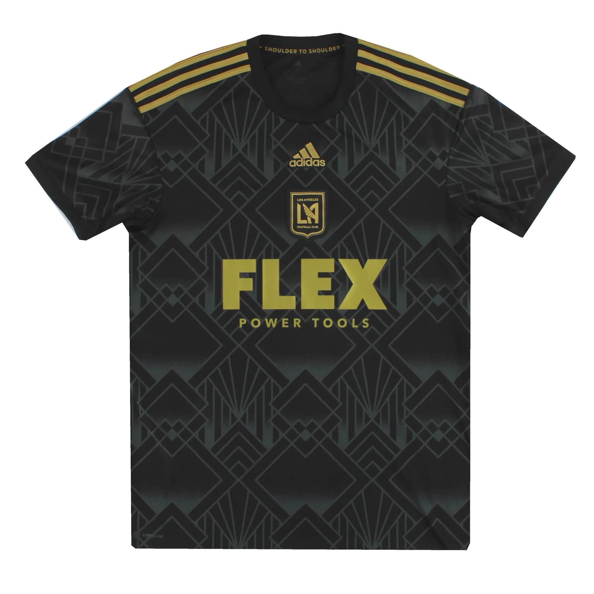 2021 Los Angeles FC adidas Home Shirt L - USA Soccer Clubs / Excellent 
