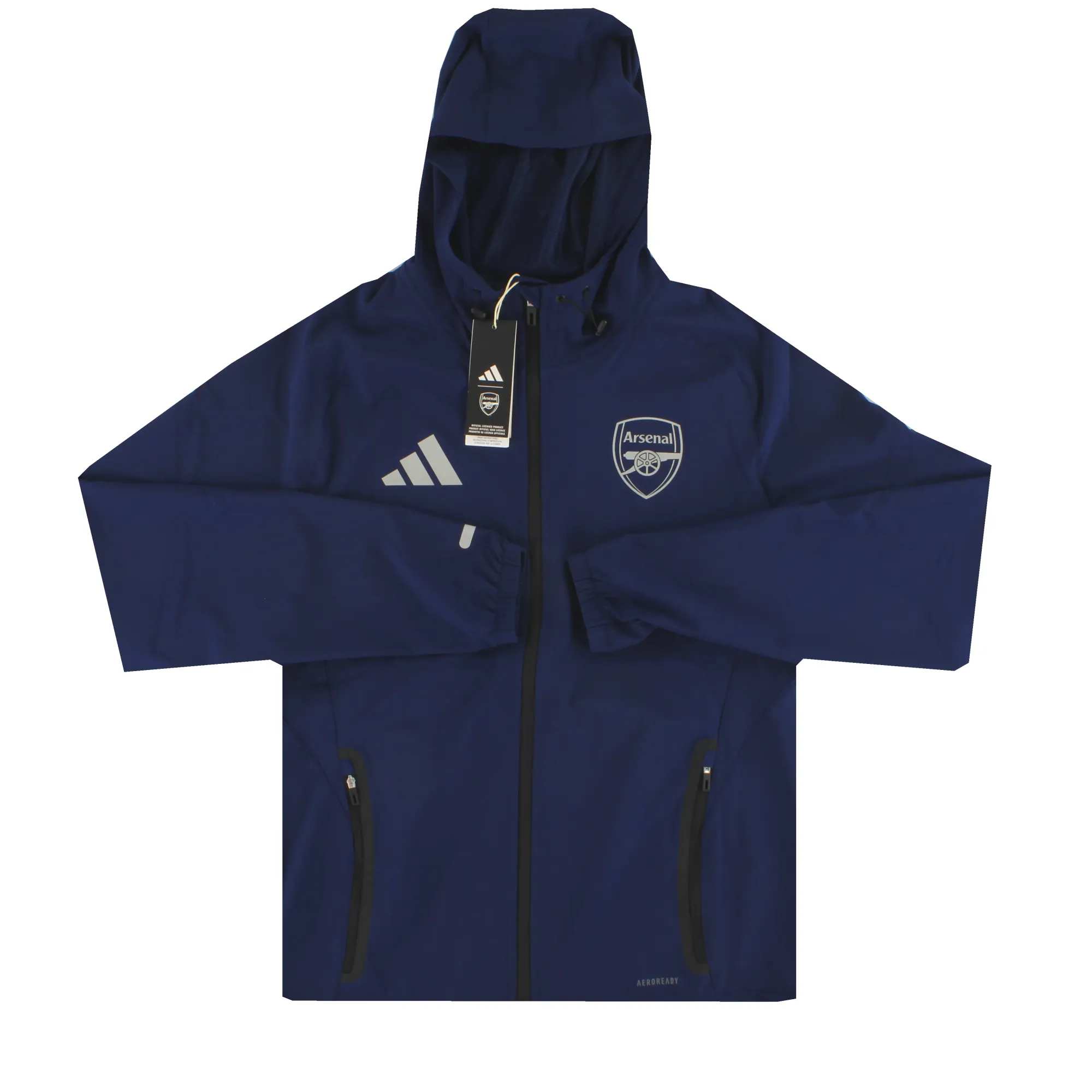 2025-26 Arsenal adidas Tiro 25 Competition Vis Tech Travel Jacket *w/tags* - Arsenal / w/tags 