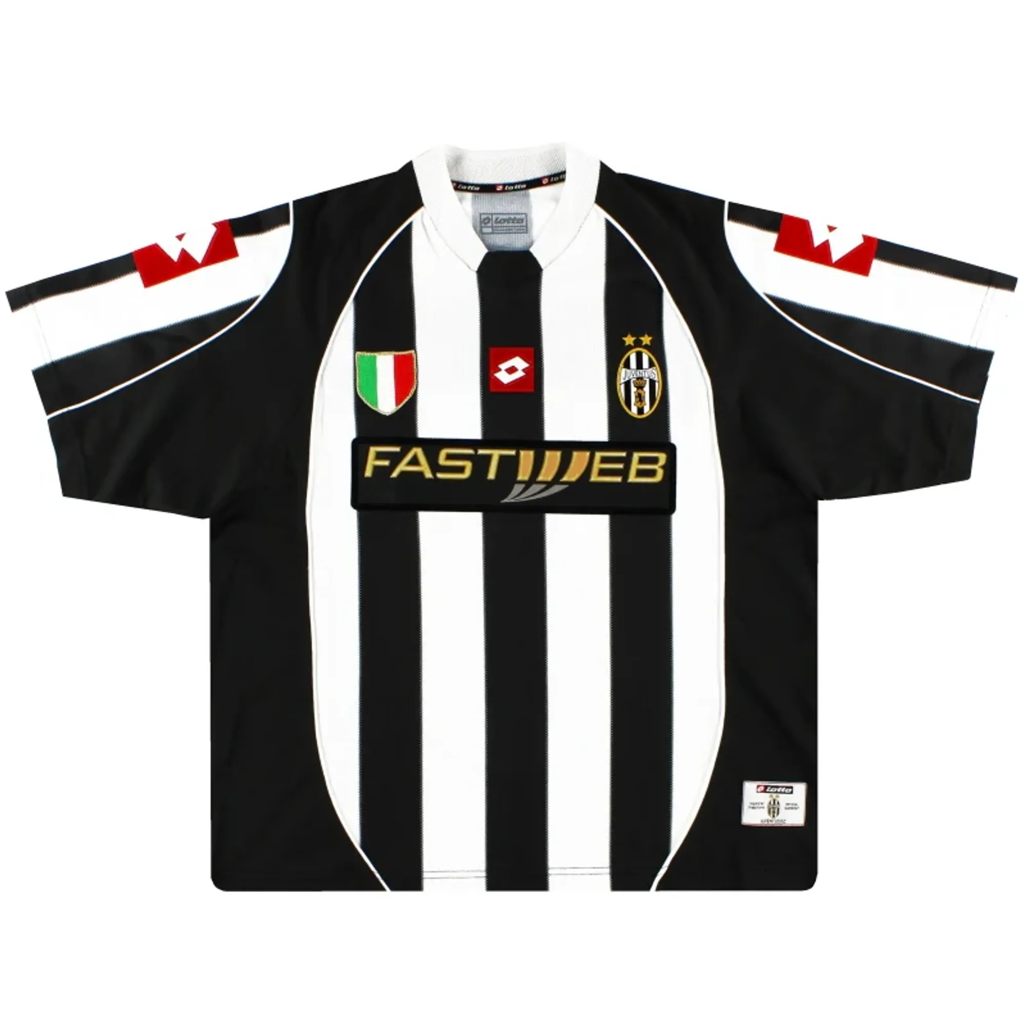 2002-03 Juventus Lotto Home Shirt *Mint* XL - Juventus / Mint 