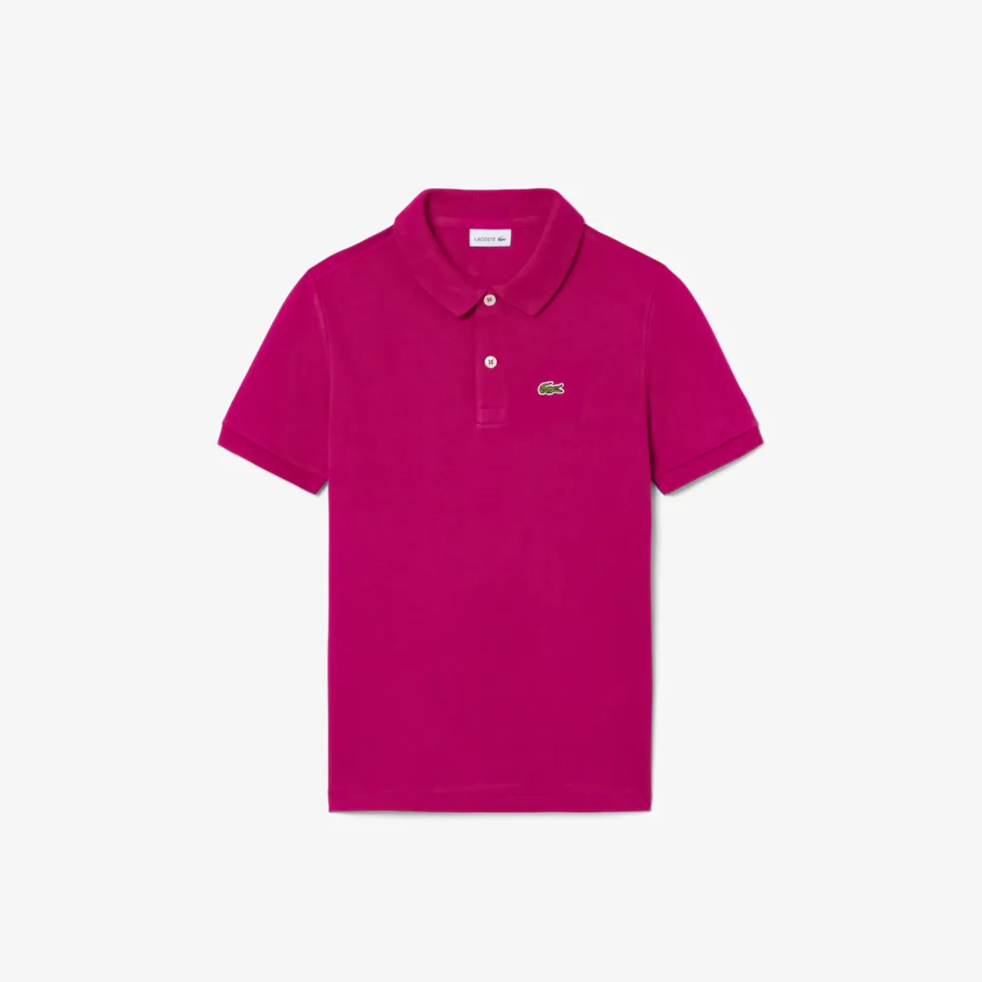 Lacoste Petit Piqué Polo Shirt - Fuchsia Pink