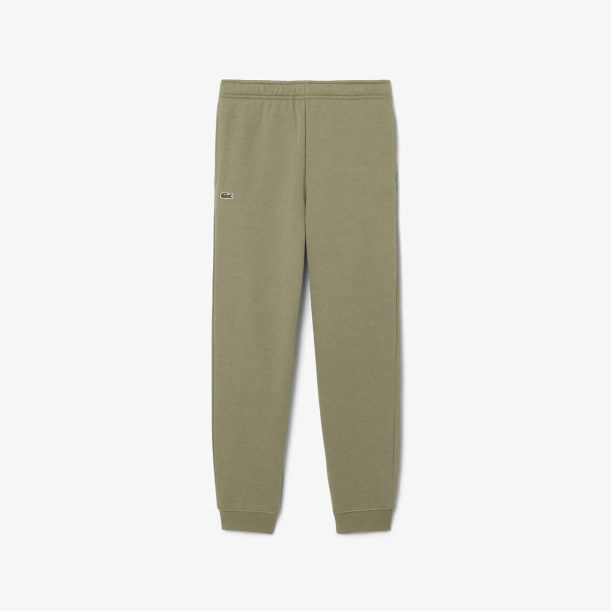 Lacoste Unisex Fleece Sweatpants - Khaki Green