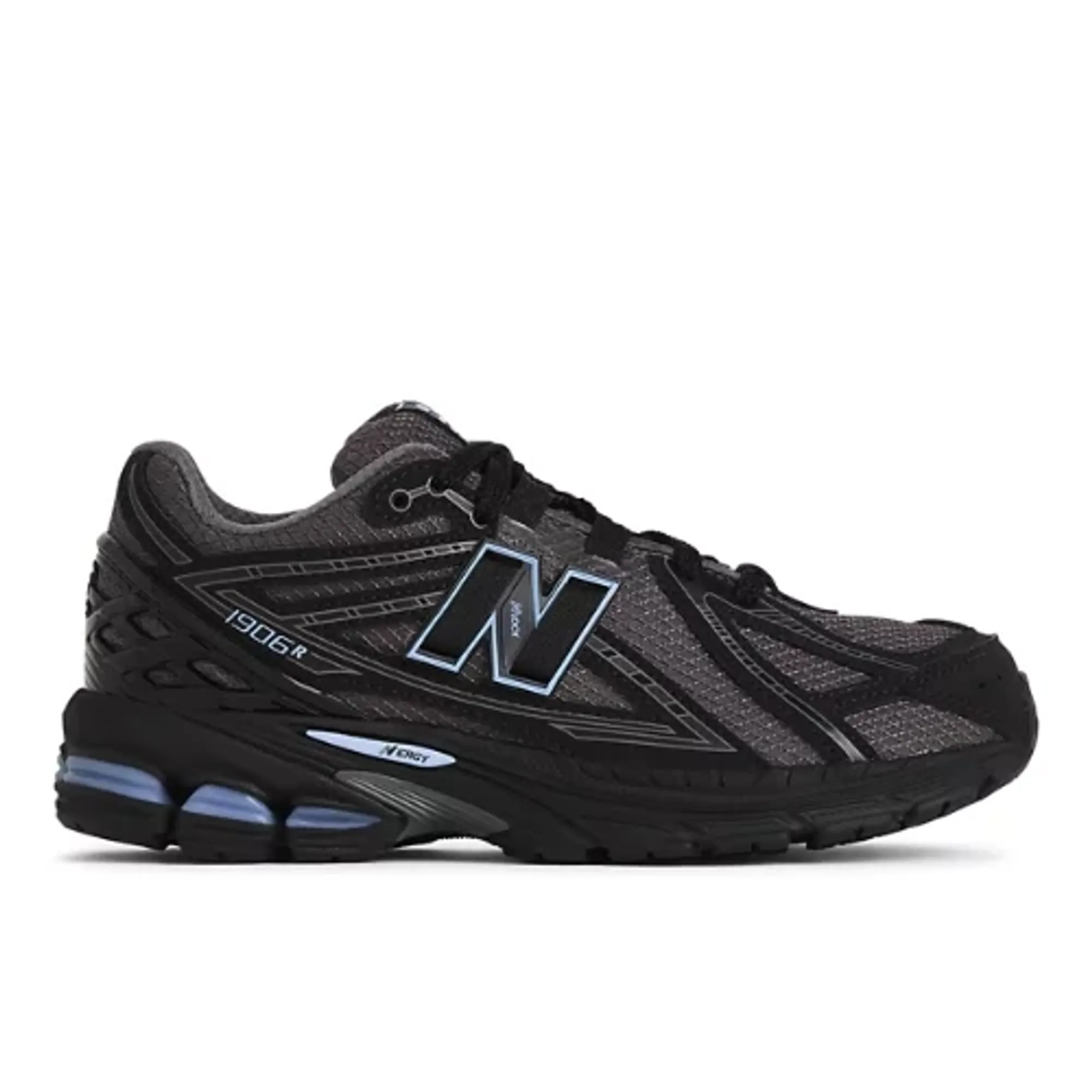 New Balance Kids' 1906 Lace in Black/Blue/Grey Synthetic