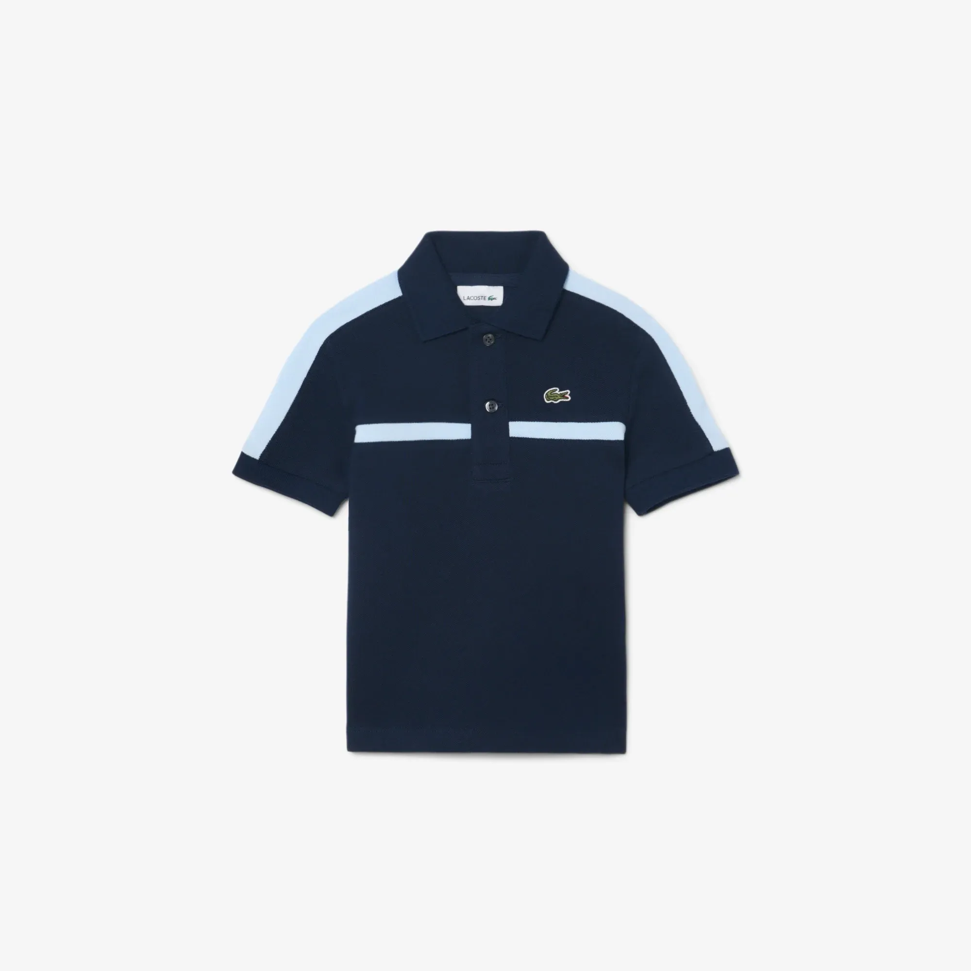 Lacoste Colour-Block Petit Piqué Polo Shirt - Midnight Blue