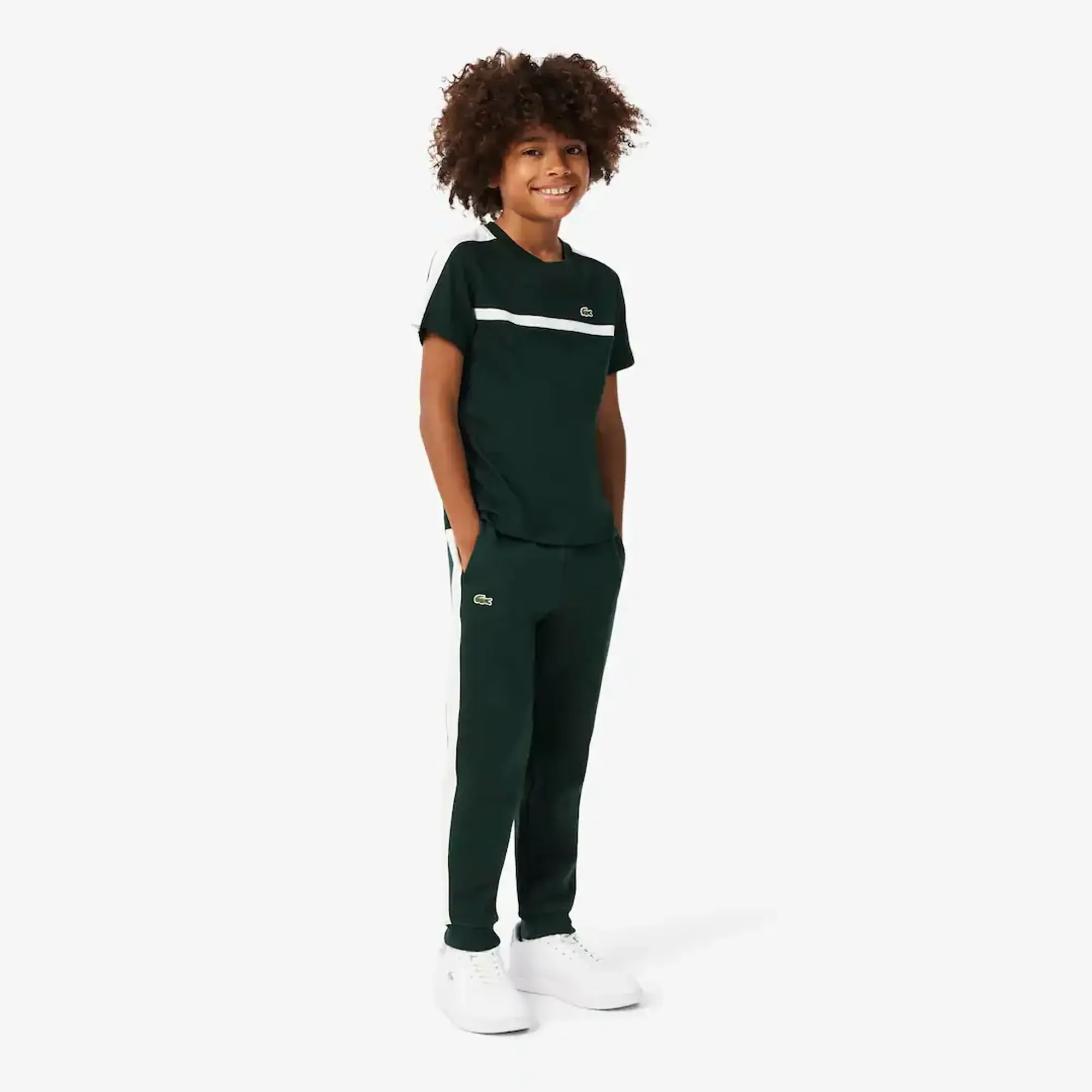 Lacoste Colour-Block Sweatpants - Sinople Green
