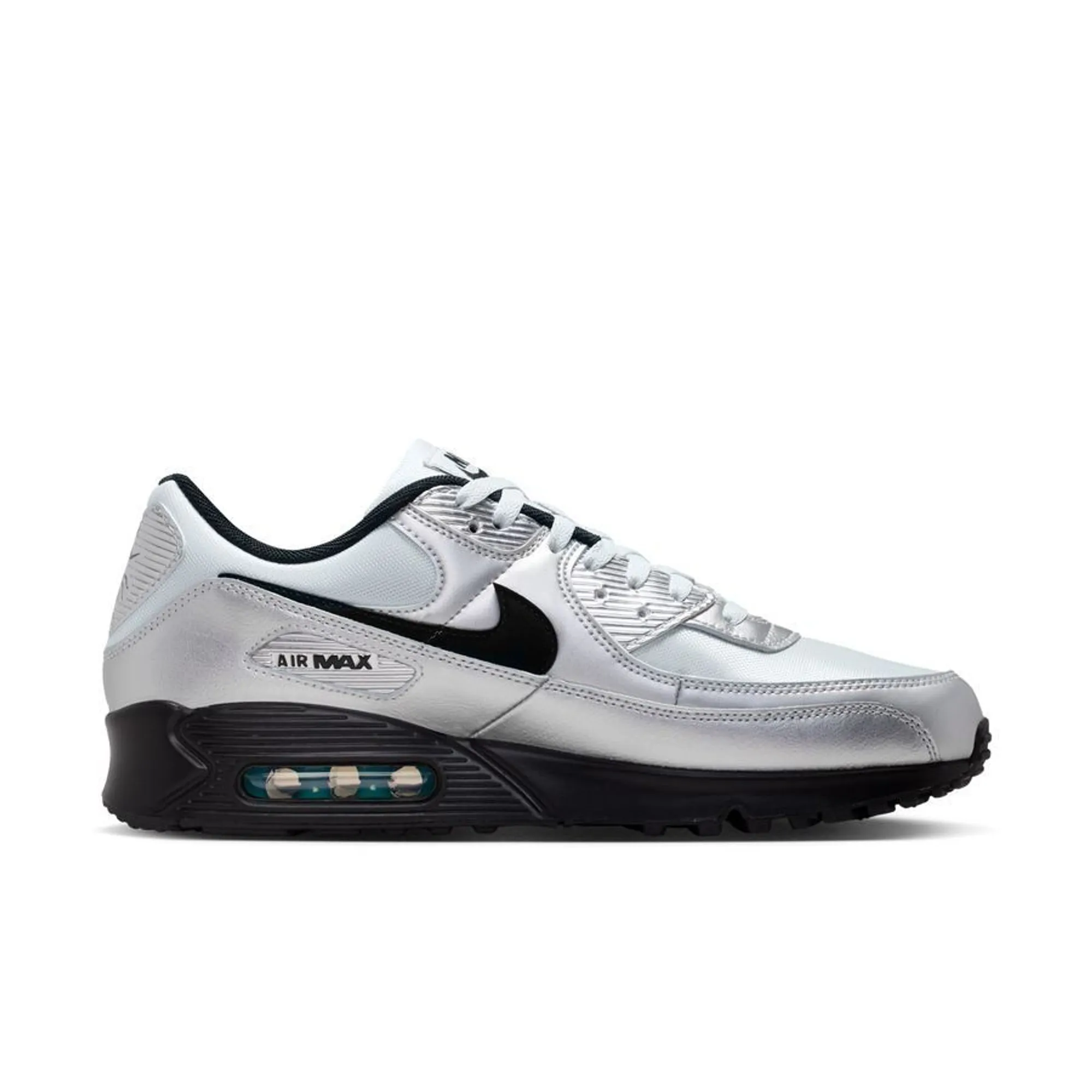 Nike Sneaker Air Max 90 Premium Treble 2 - ['Silver']