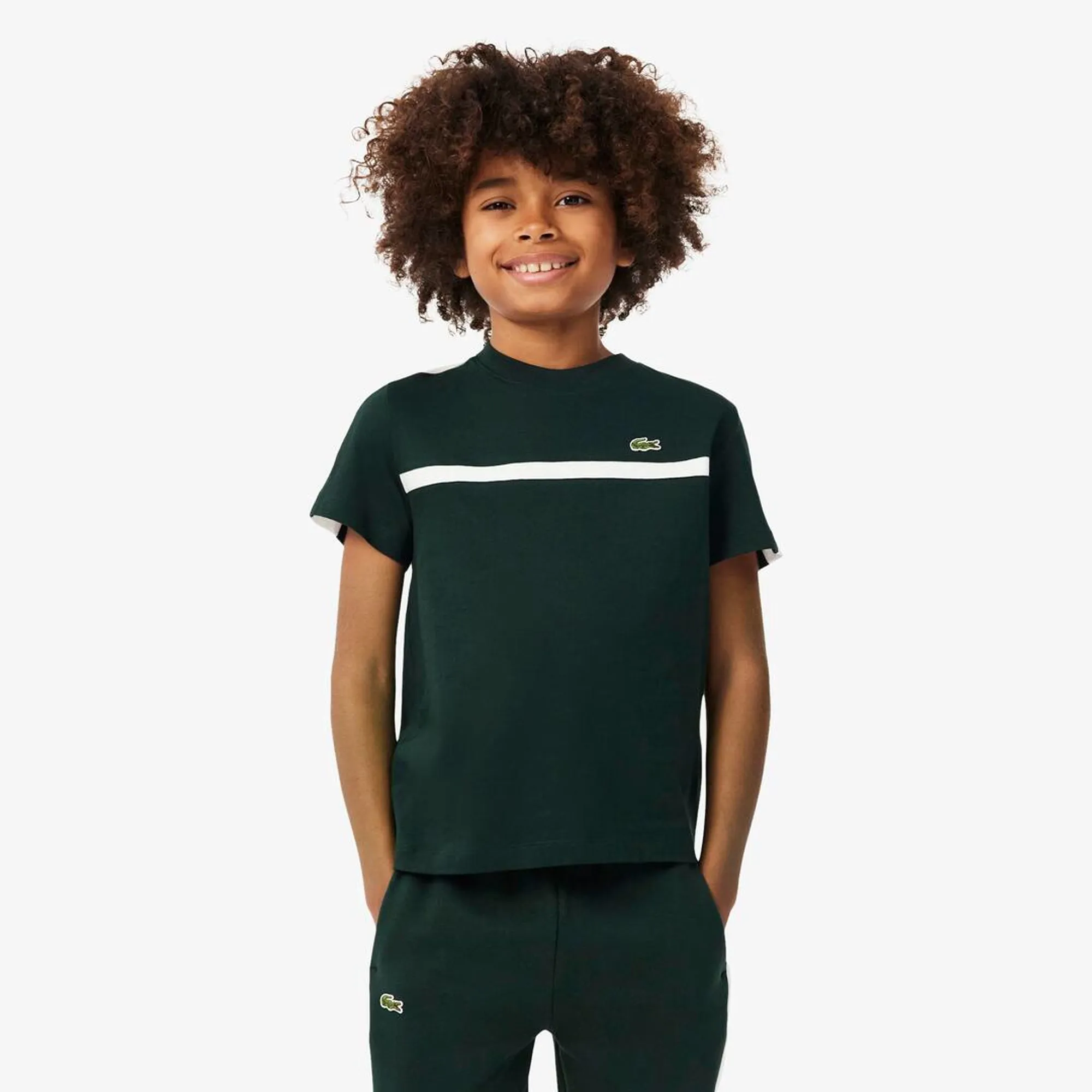 Lacoste Cotton Colour-Block T-shirt - Sinople Green