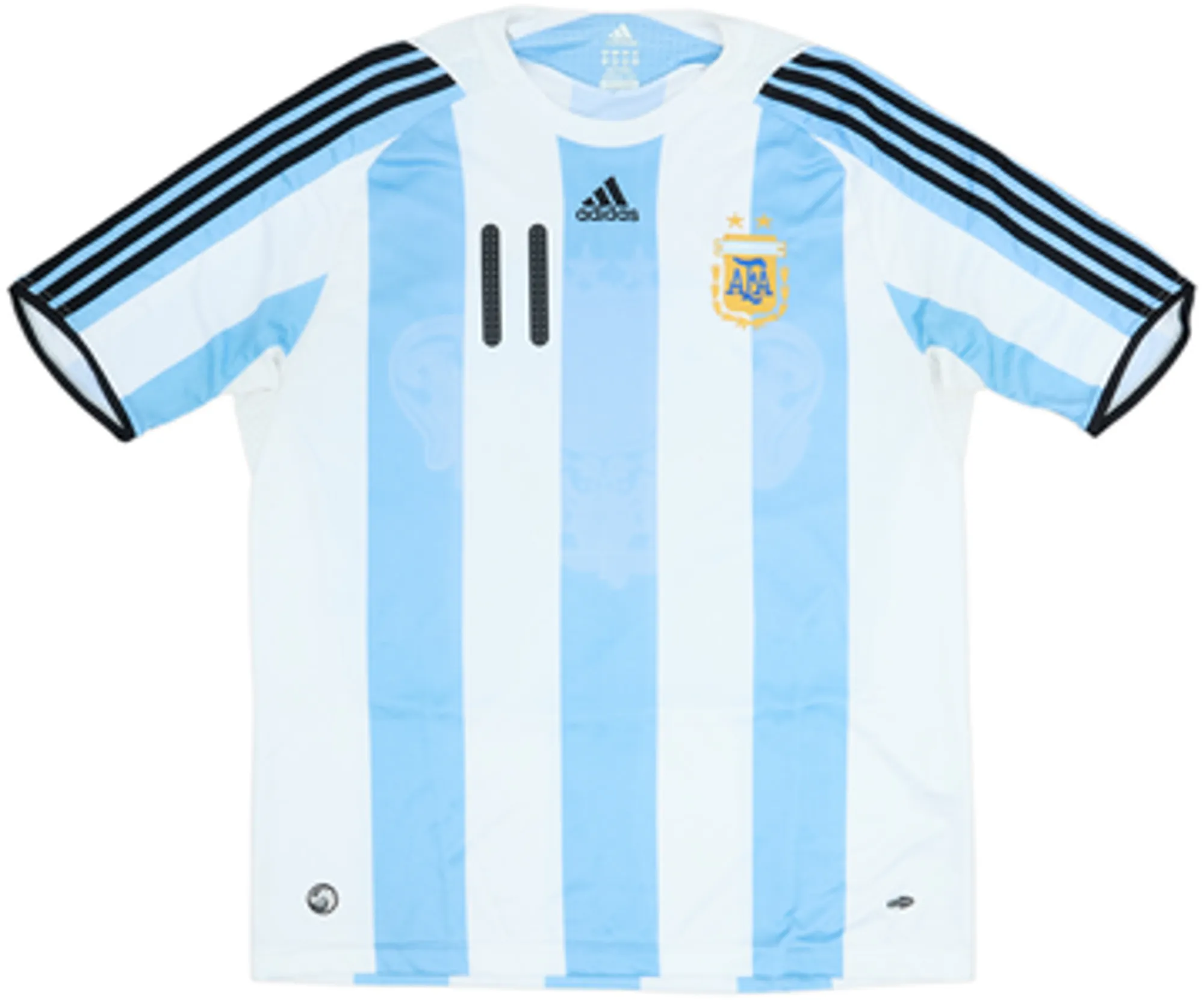 2007-09 Argentina Home Shirt Tevez #11 - 8/10 - (L)