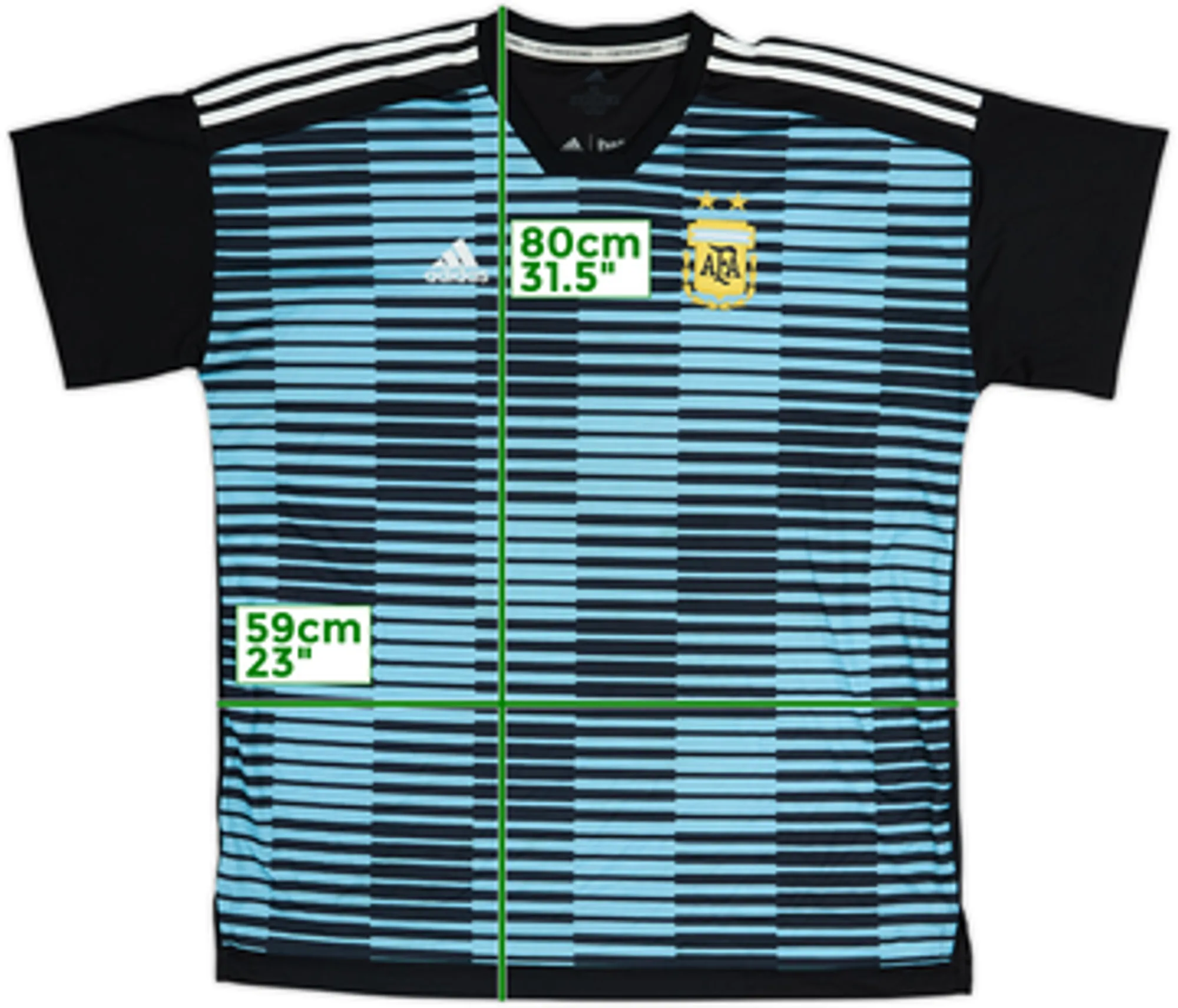2018-19 Argentina adidas Training Shirt - 6/10 - (XL)