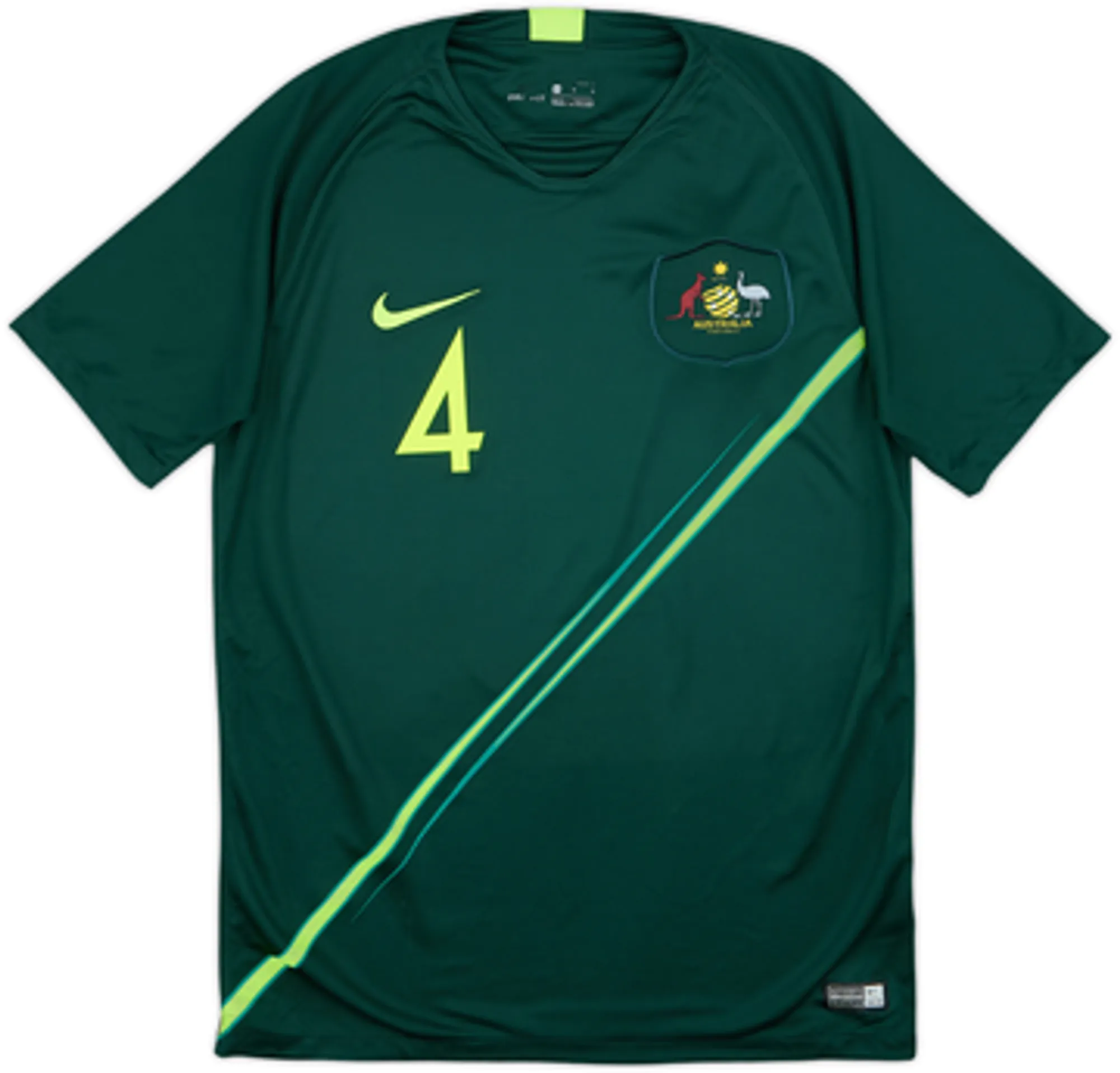2018-20 Australia Away Shirt Cahill #4 - 9/10 - (M)