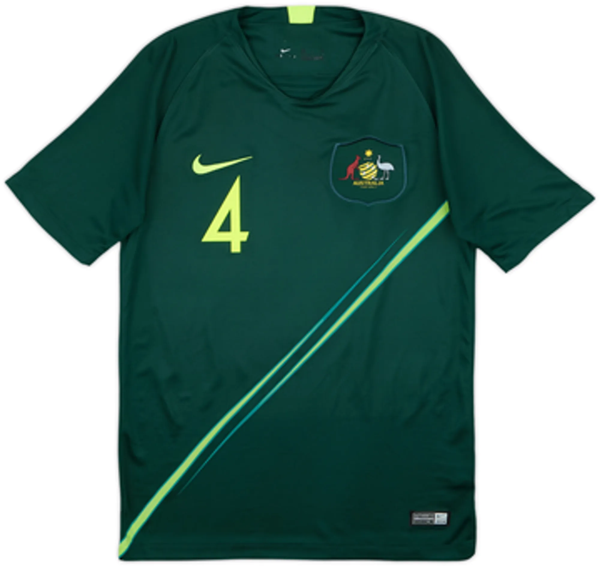 2018-20 Australia Away Shirt Cahill #4 - 8/10 - (S)
