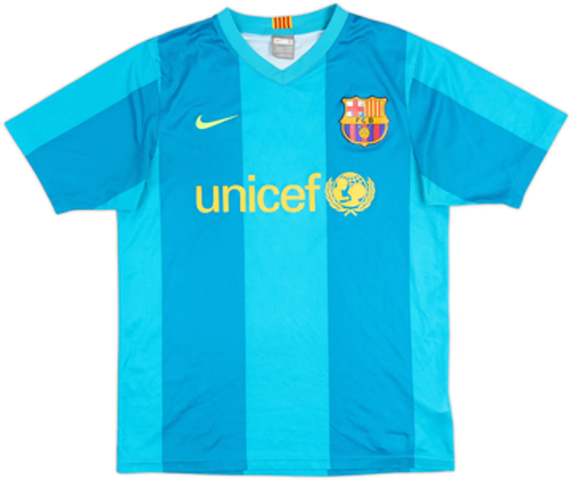 2007-09 Barcelona Basic Away Shirt Henry #14 - 5/10 - (S)