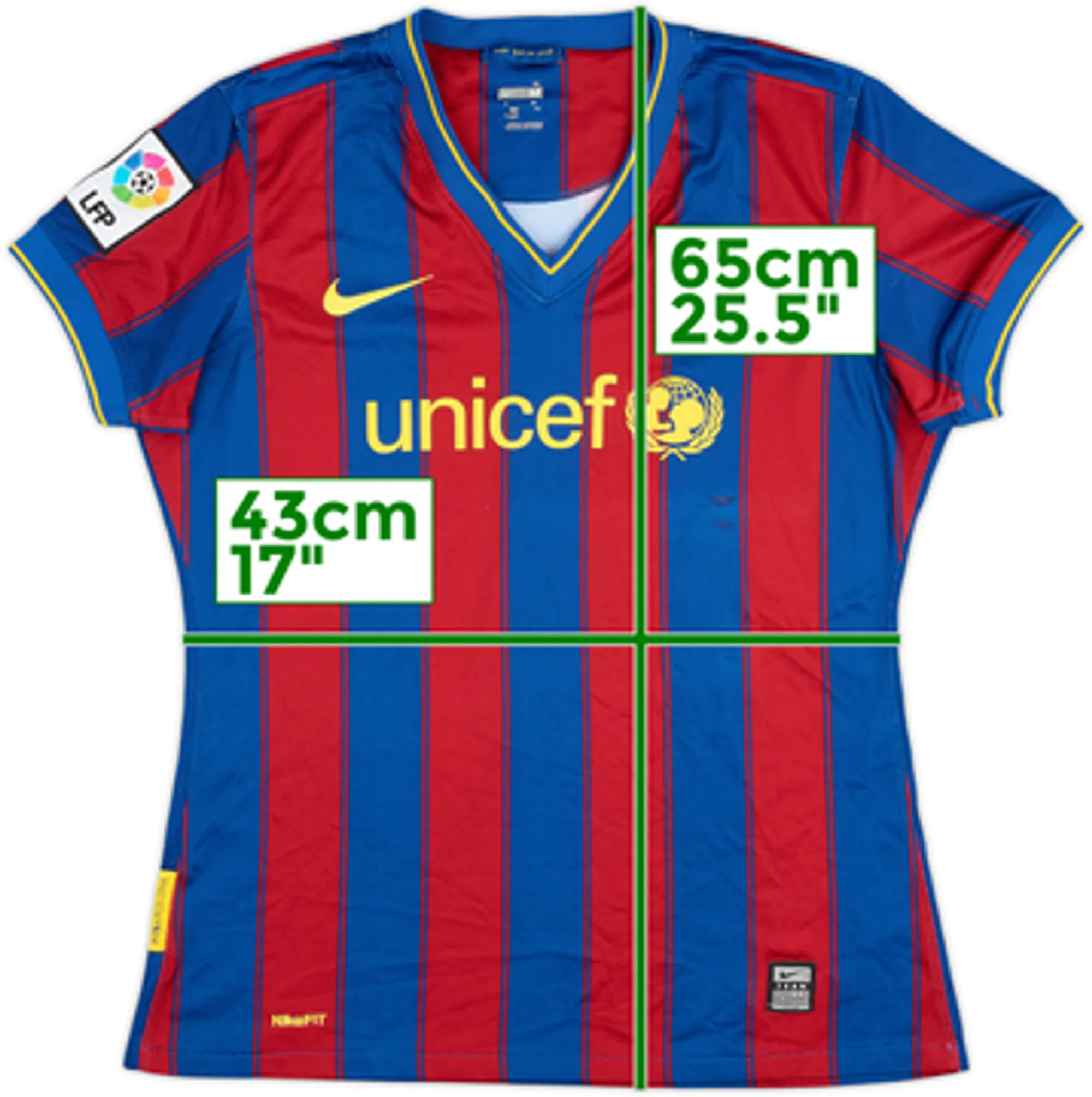 2009-10 Barcelona Home Shirt - 5/10 - (Women's M)