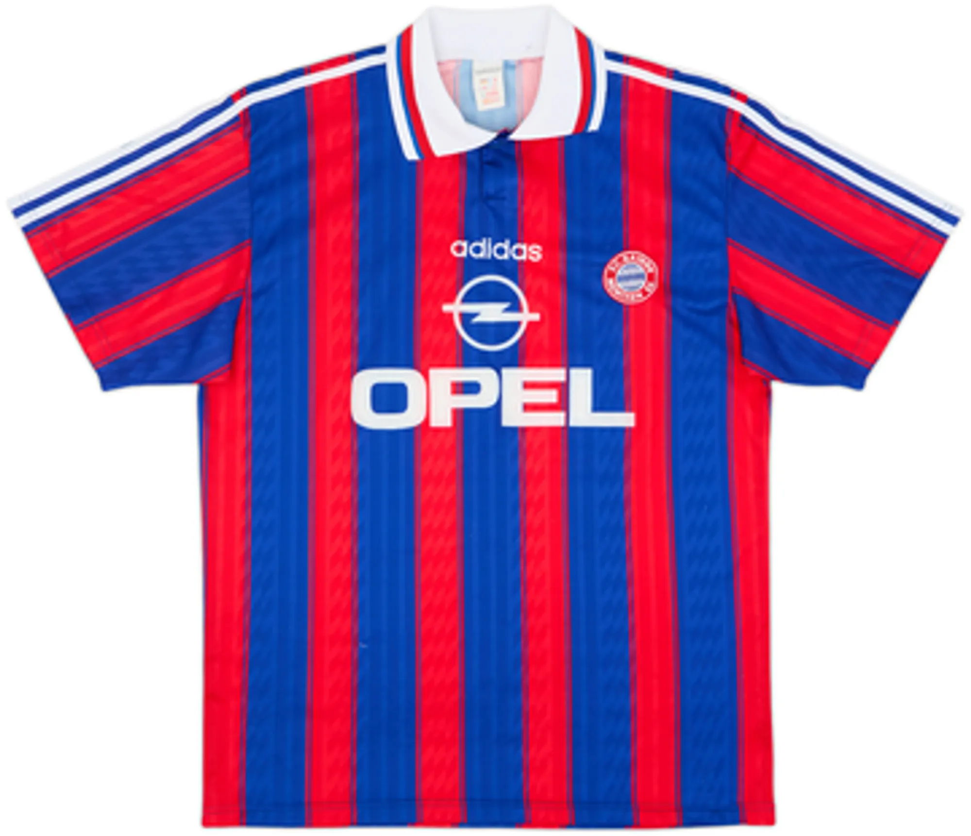 1995-97 Bayern Munich Home Shirt Basler #13 - 7/10 - (L)