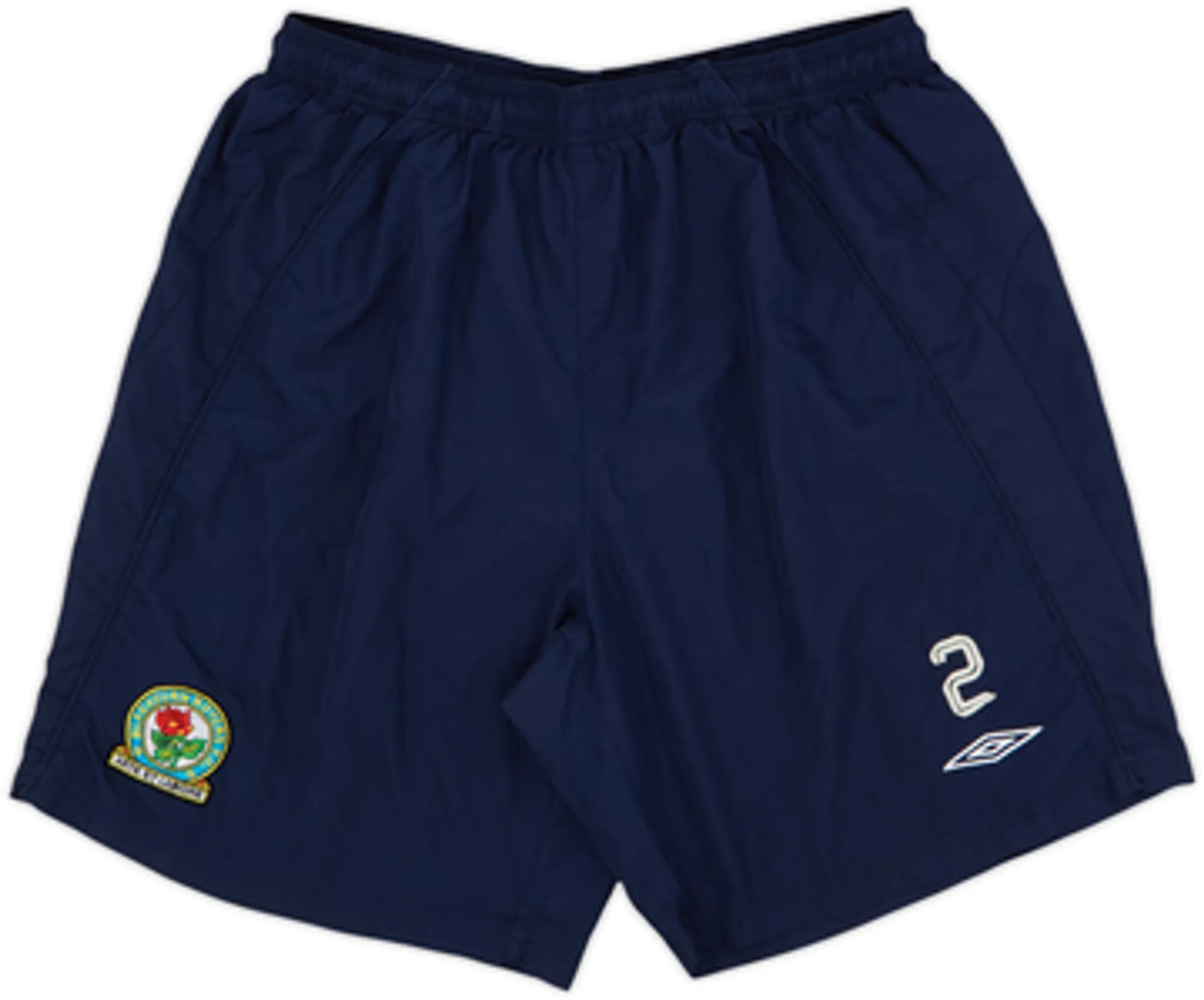 2008-09 Blackburn Player Issue Umbro Training Shorts #2 (Ooijer) - 8/10 - (XXL)