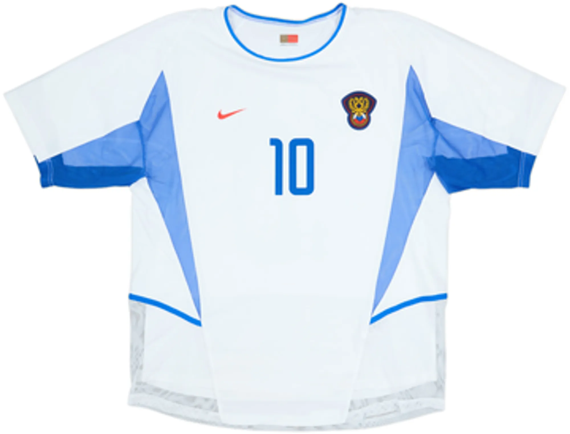 2002-04 Russia Player Issue Home Shirt Mostovoi #10 - 9/10 - (L)