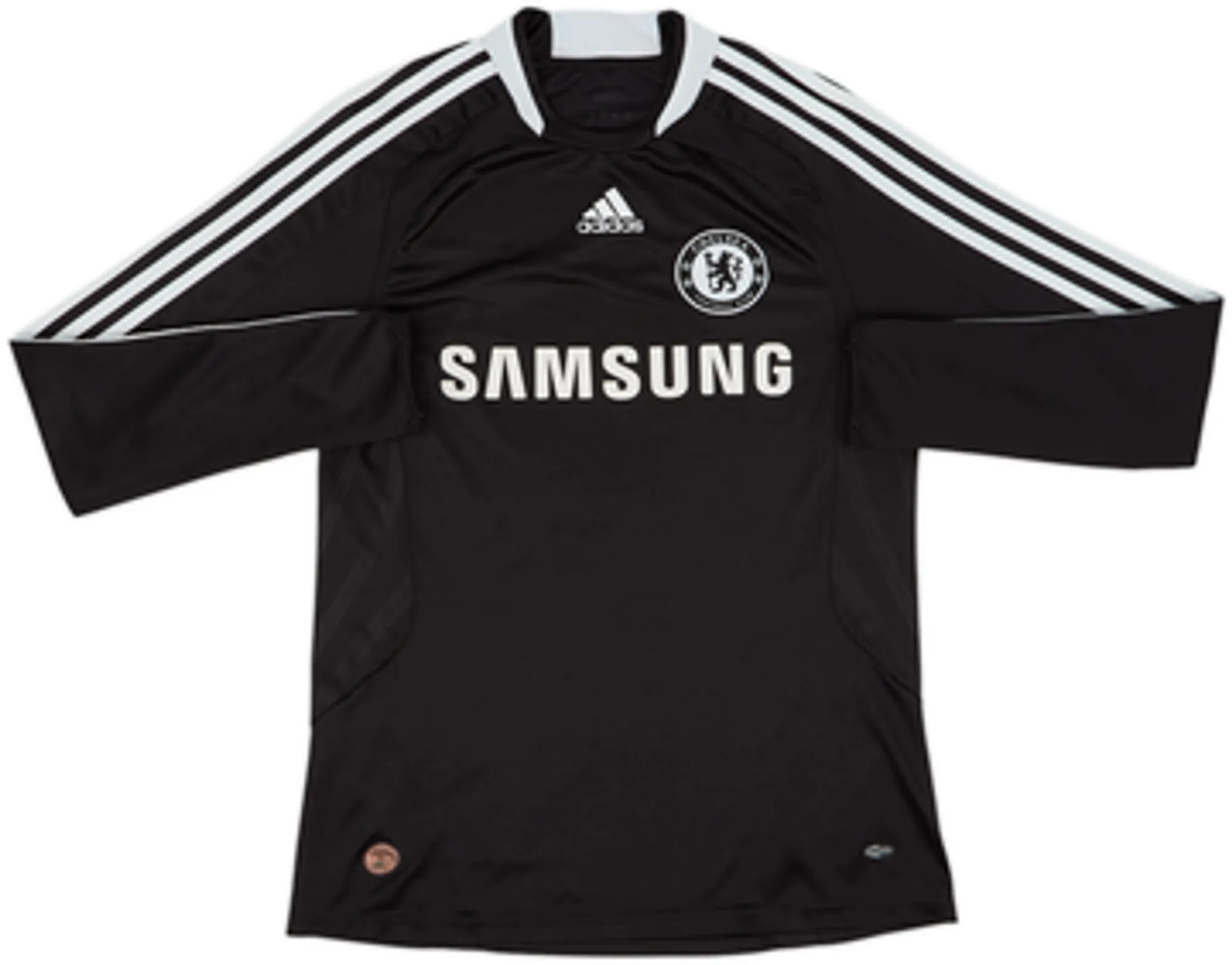 2008-09 Chelsea Away L/S Shirt Drogba #11 - 6/10 - (S)