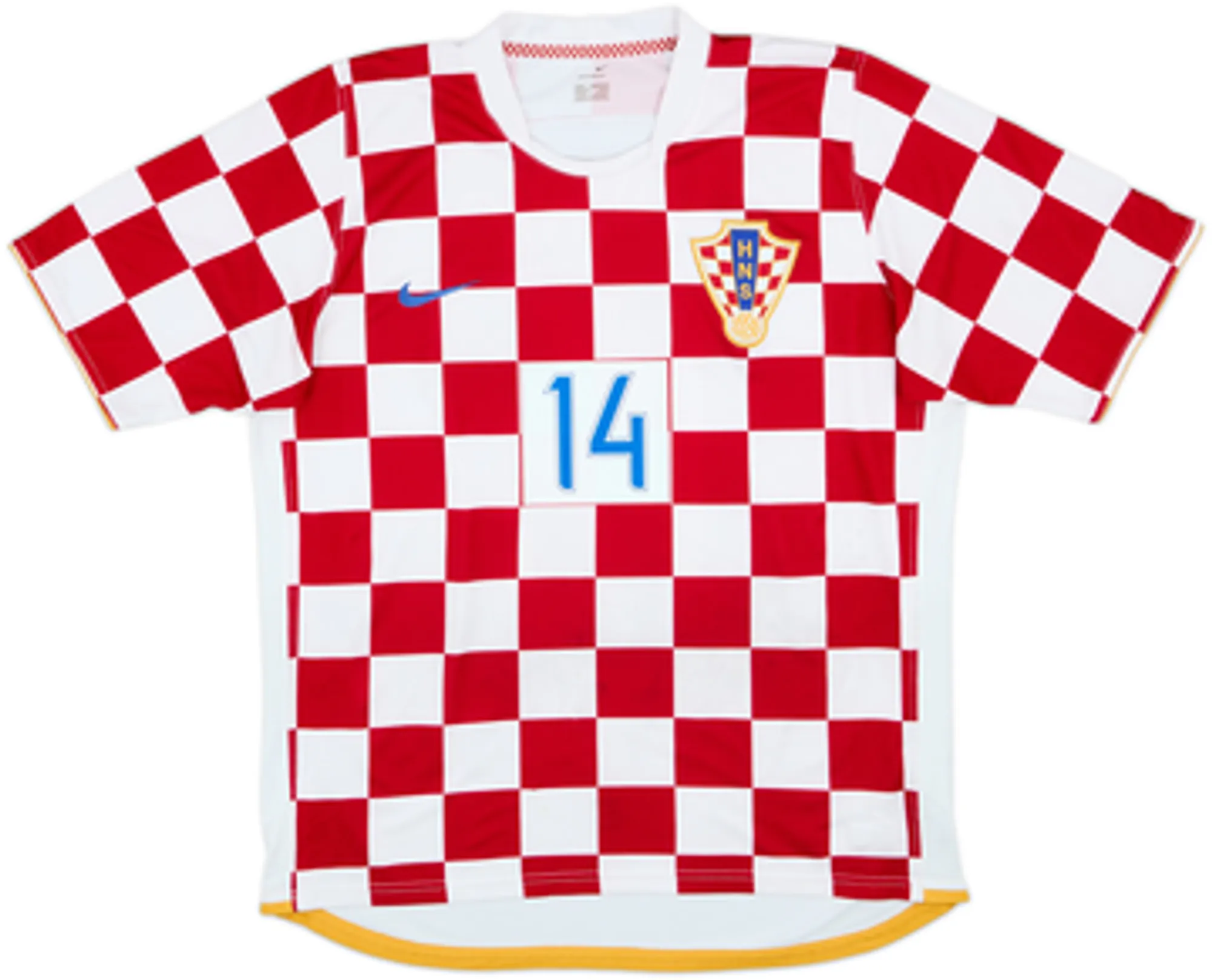 2006-08 Croatia Home Shirt Modric #14 - 5/10 - (L)