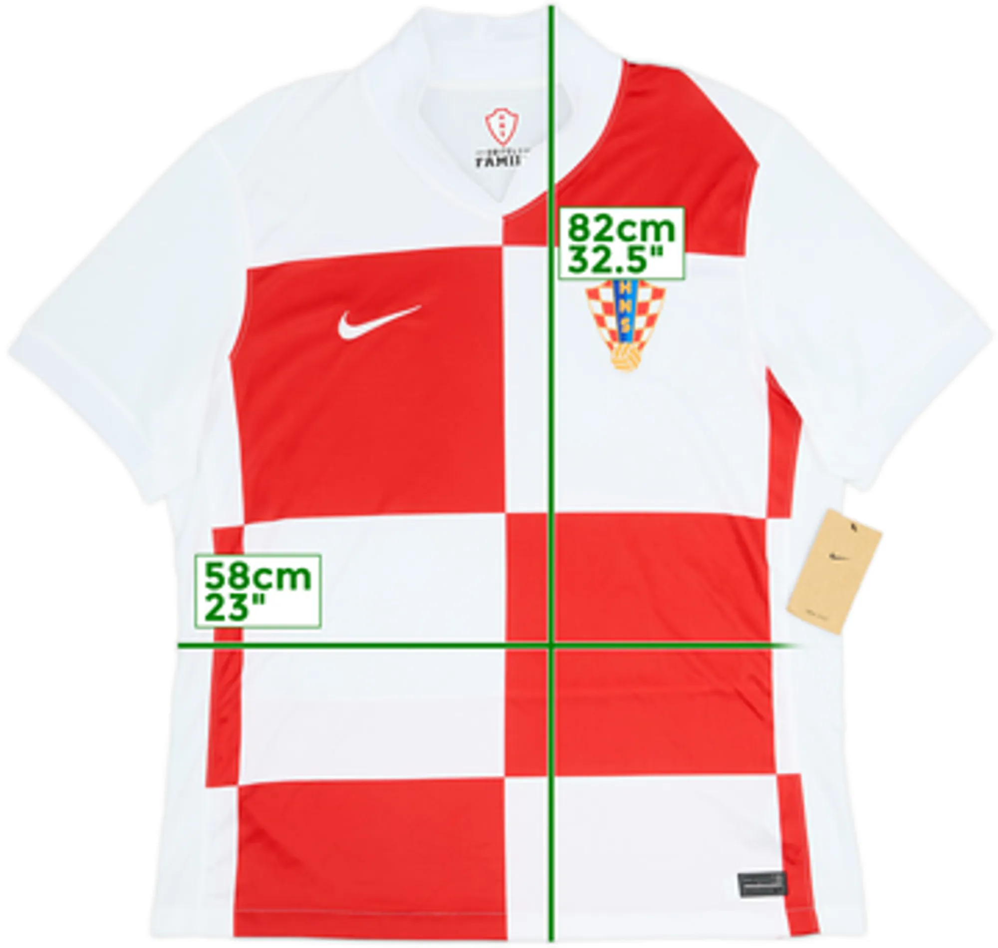 2024-25 Croatia Home Shirt (XL)