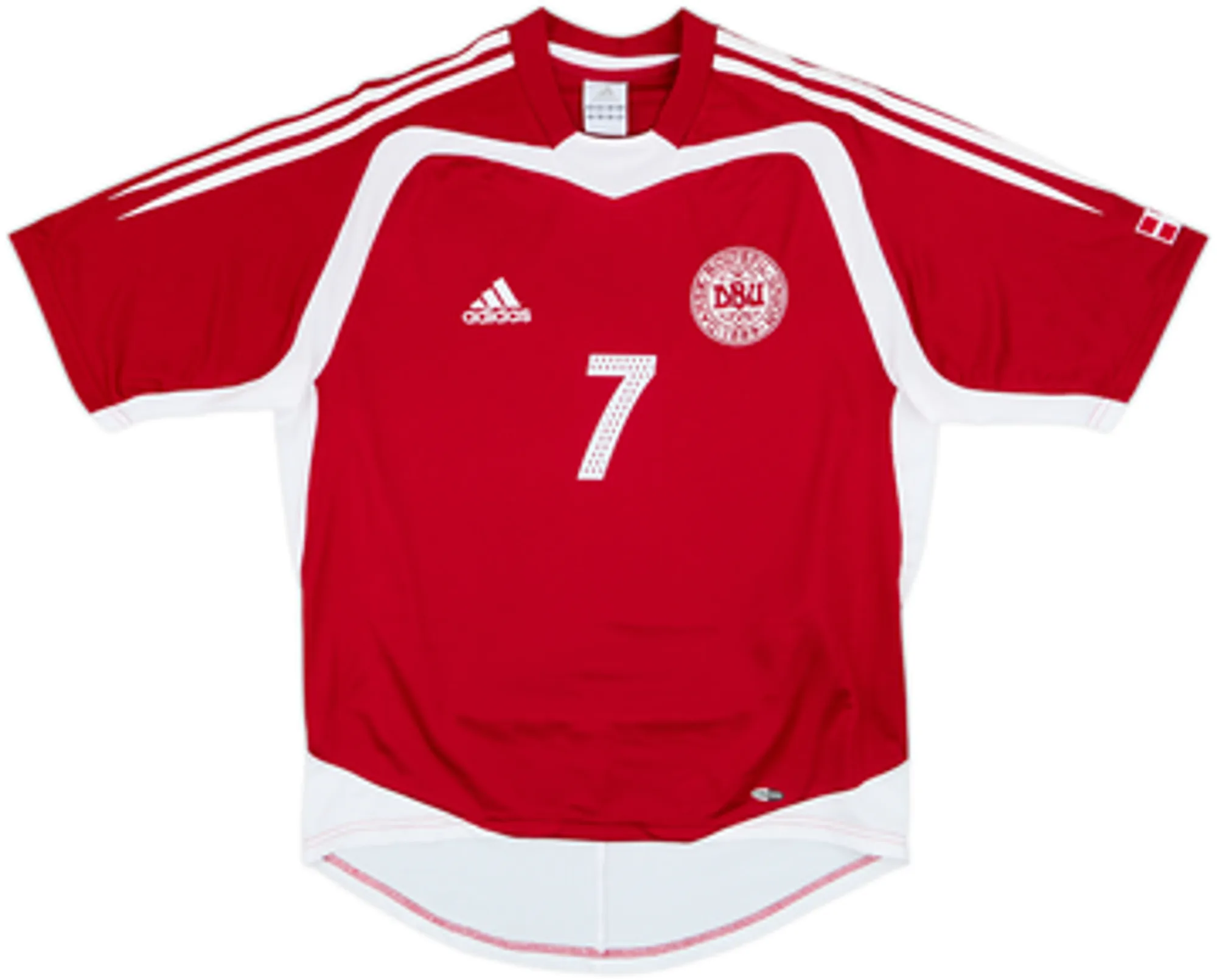 2004-05 Denmark Home Shirt Gravesen #7 - 9/10 - (S)