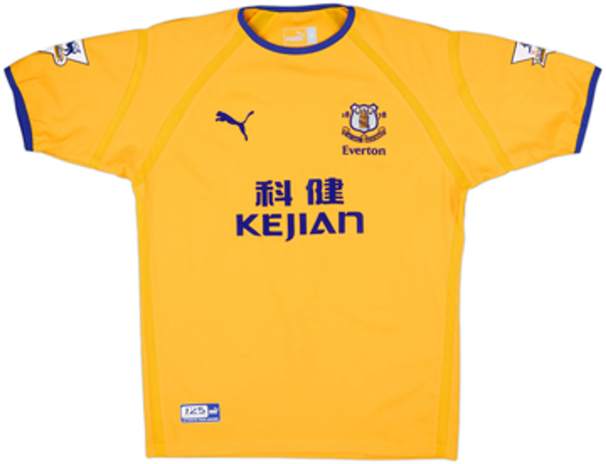 2003-04 Everton Away Shirt Unsworth #6 - 8/10 - (S)